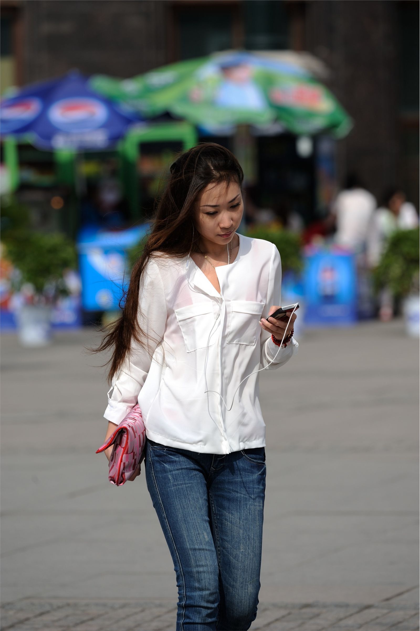 原创街拍丝袜美女078