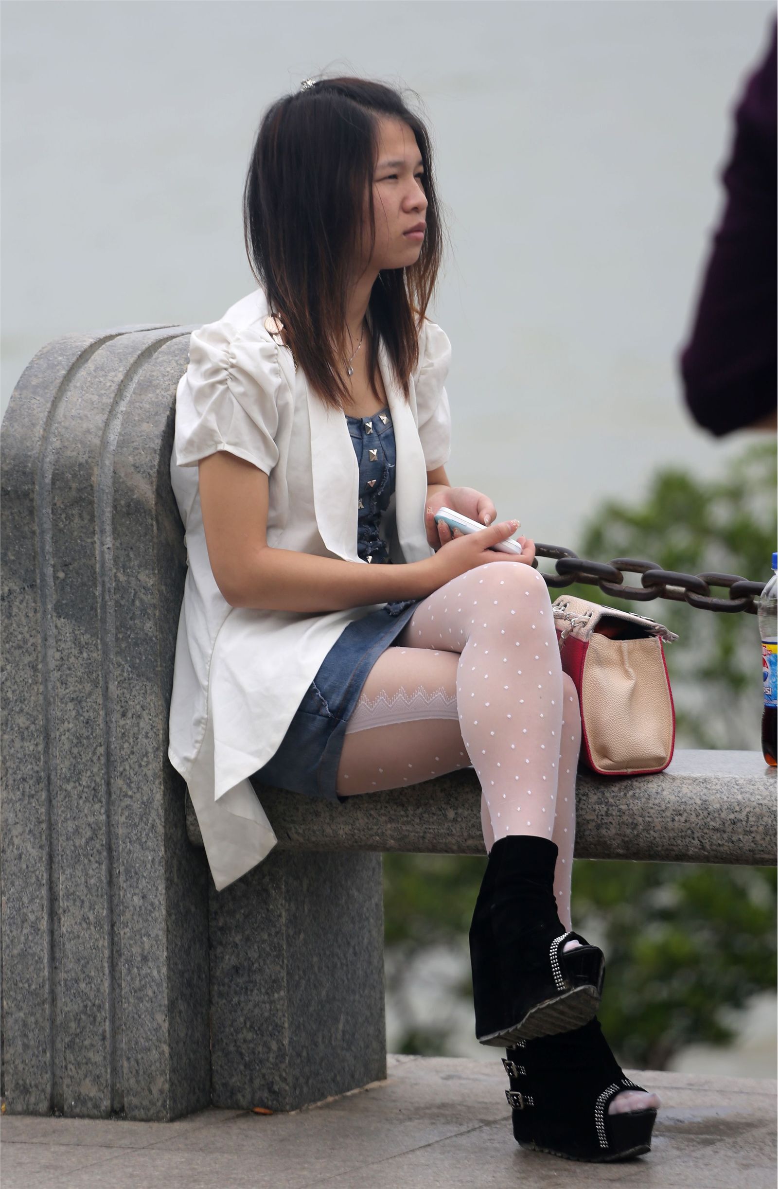 原创街拍丝袜美女078