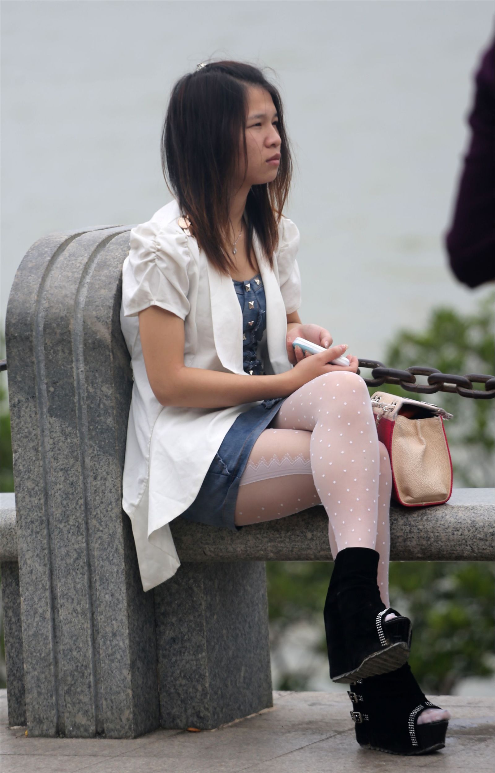 原创街拍丝袜美女078