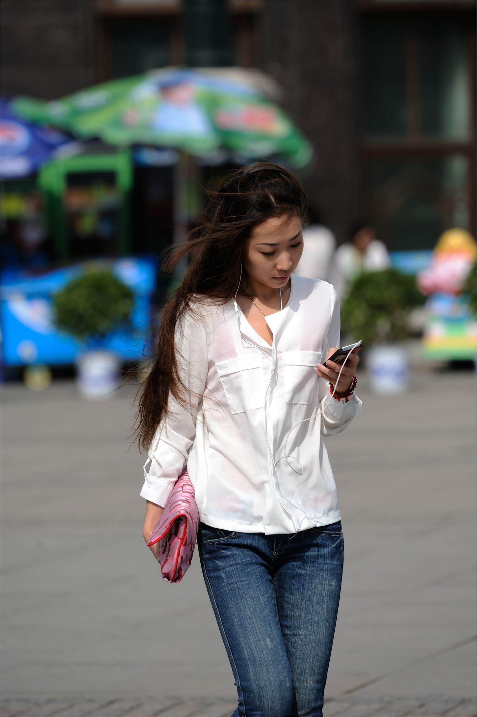 原创街拍丝袜美女078