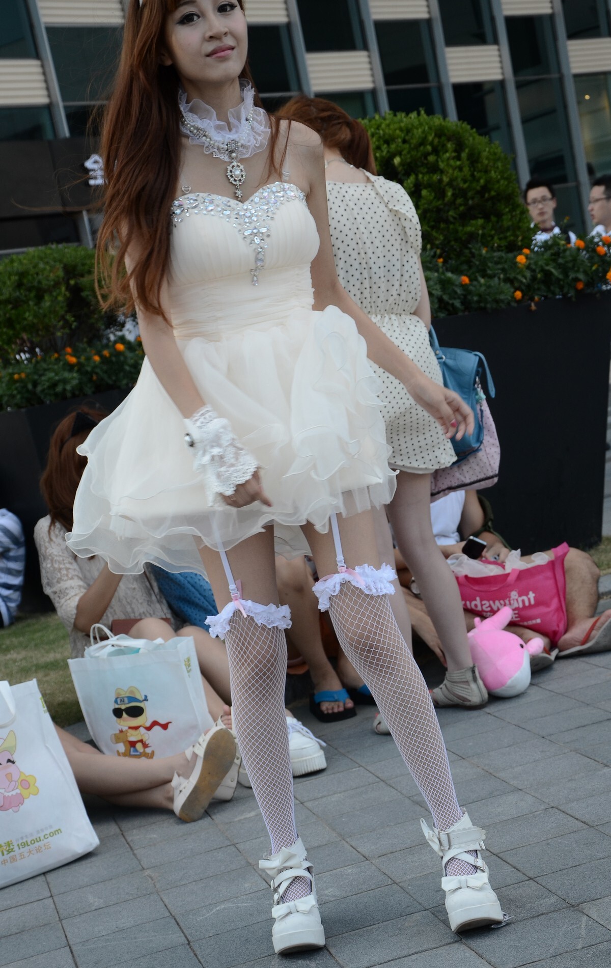 原创街拍丝袜美女078