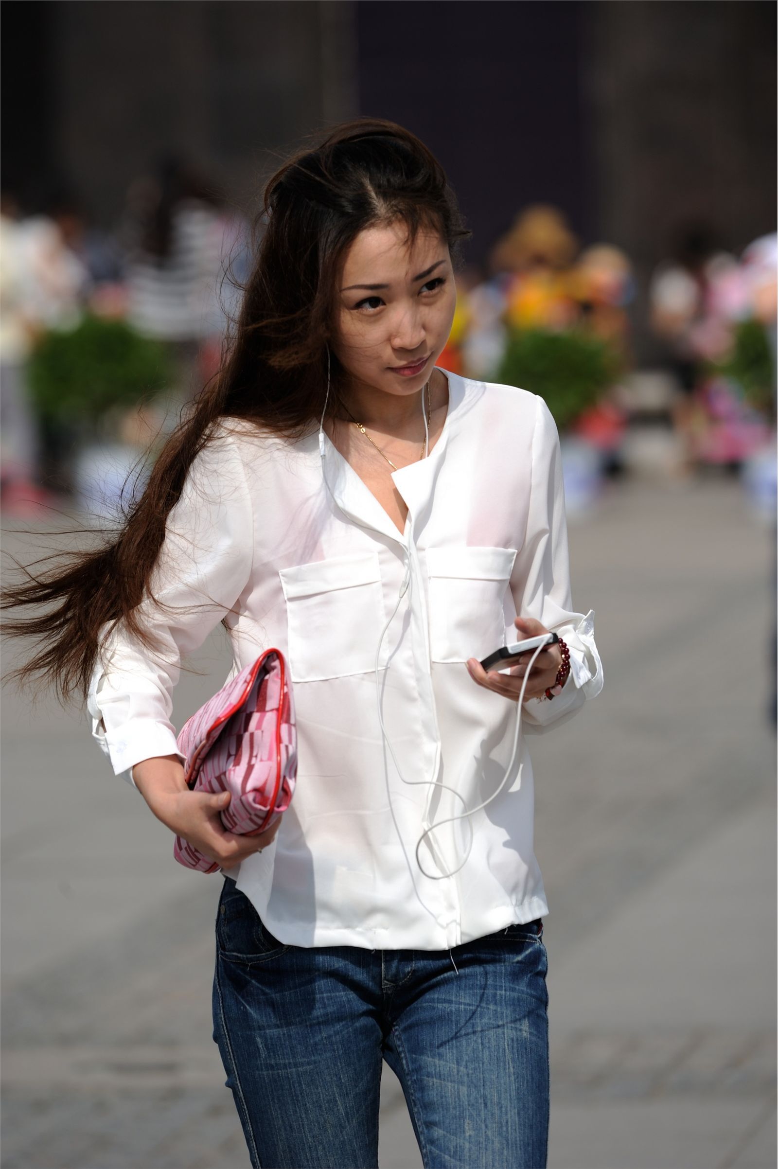 原创街拍丝袜美女078