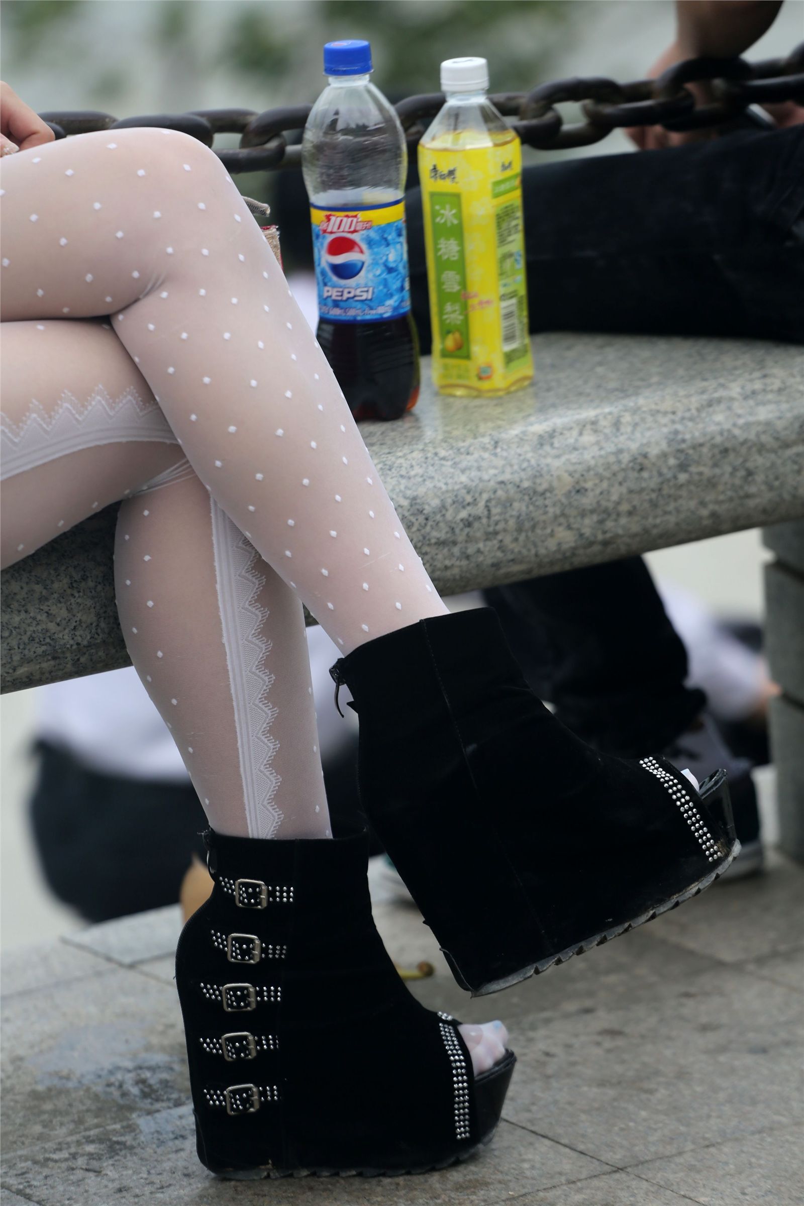 原创街拍丝袜美女078