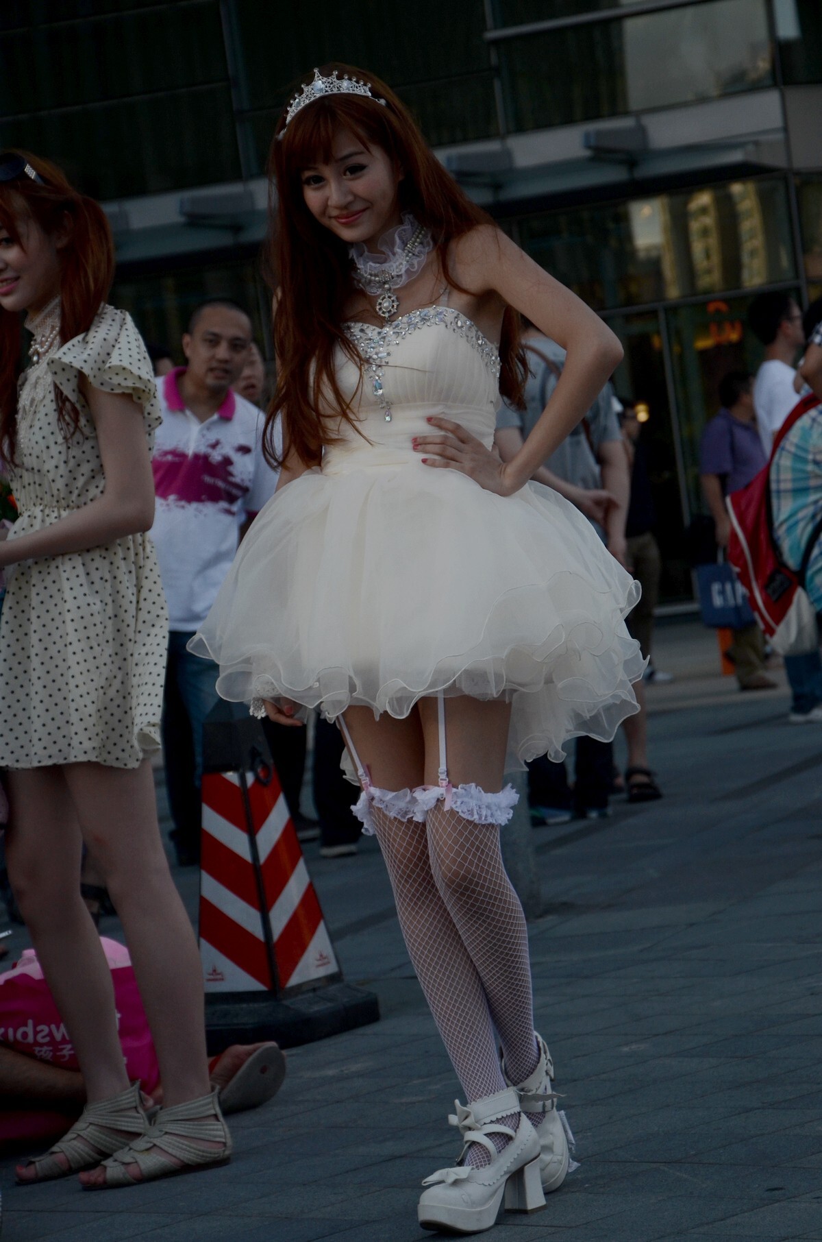 原创街拍丝袜美女078