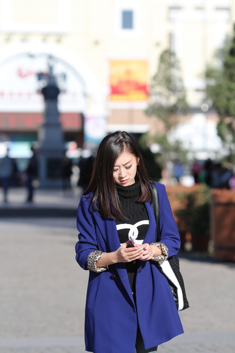 原创街拍丝袜美女078