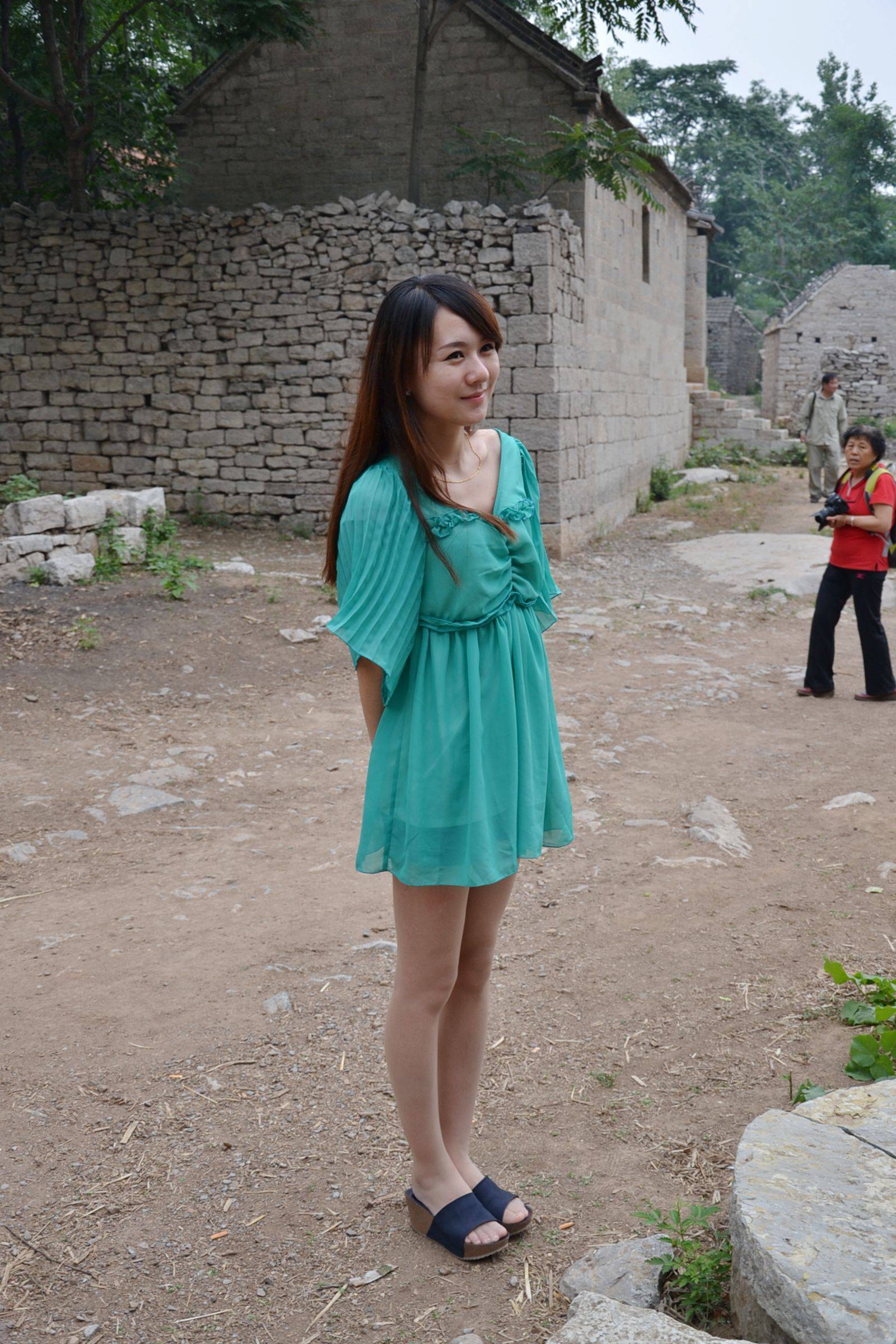 原创街拍丝袜美女079