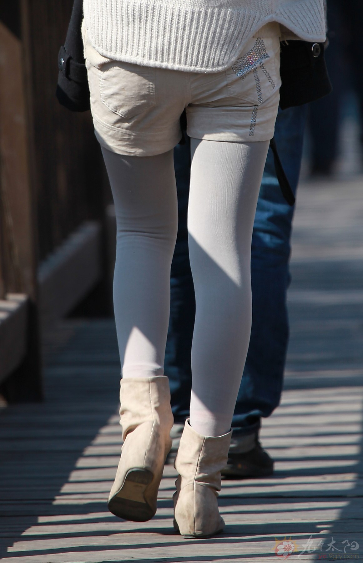 原创街拍丝袜美女079