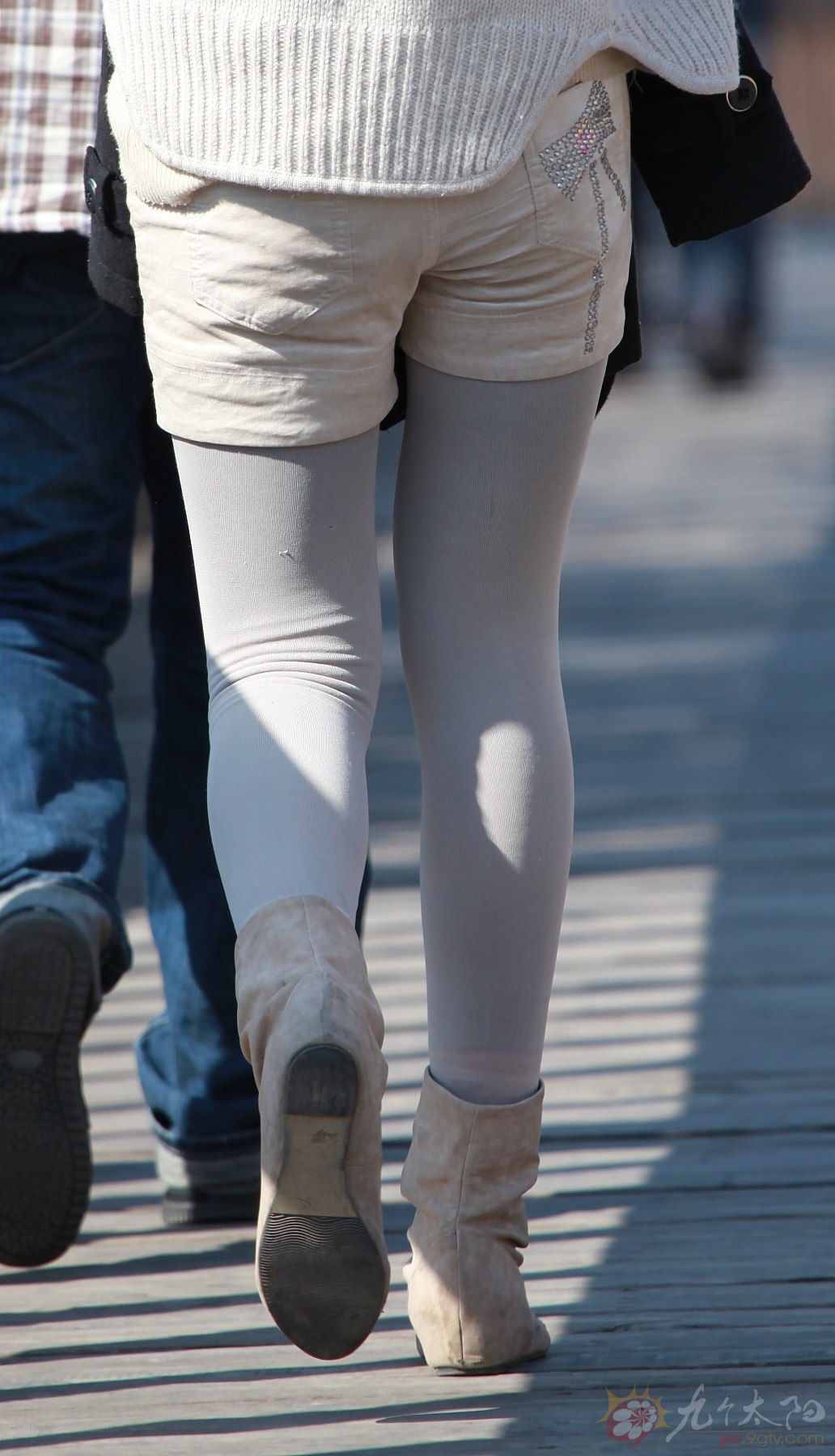 原创街拍丝袜美女079