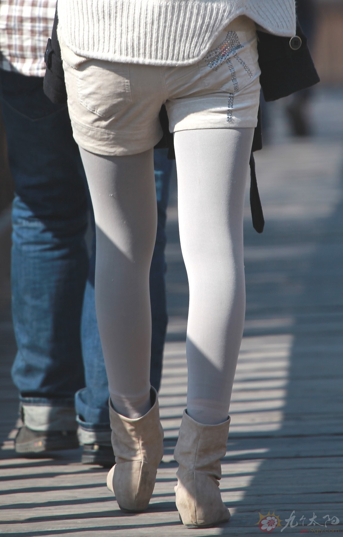 原创街拍丝袜美女079