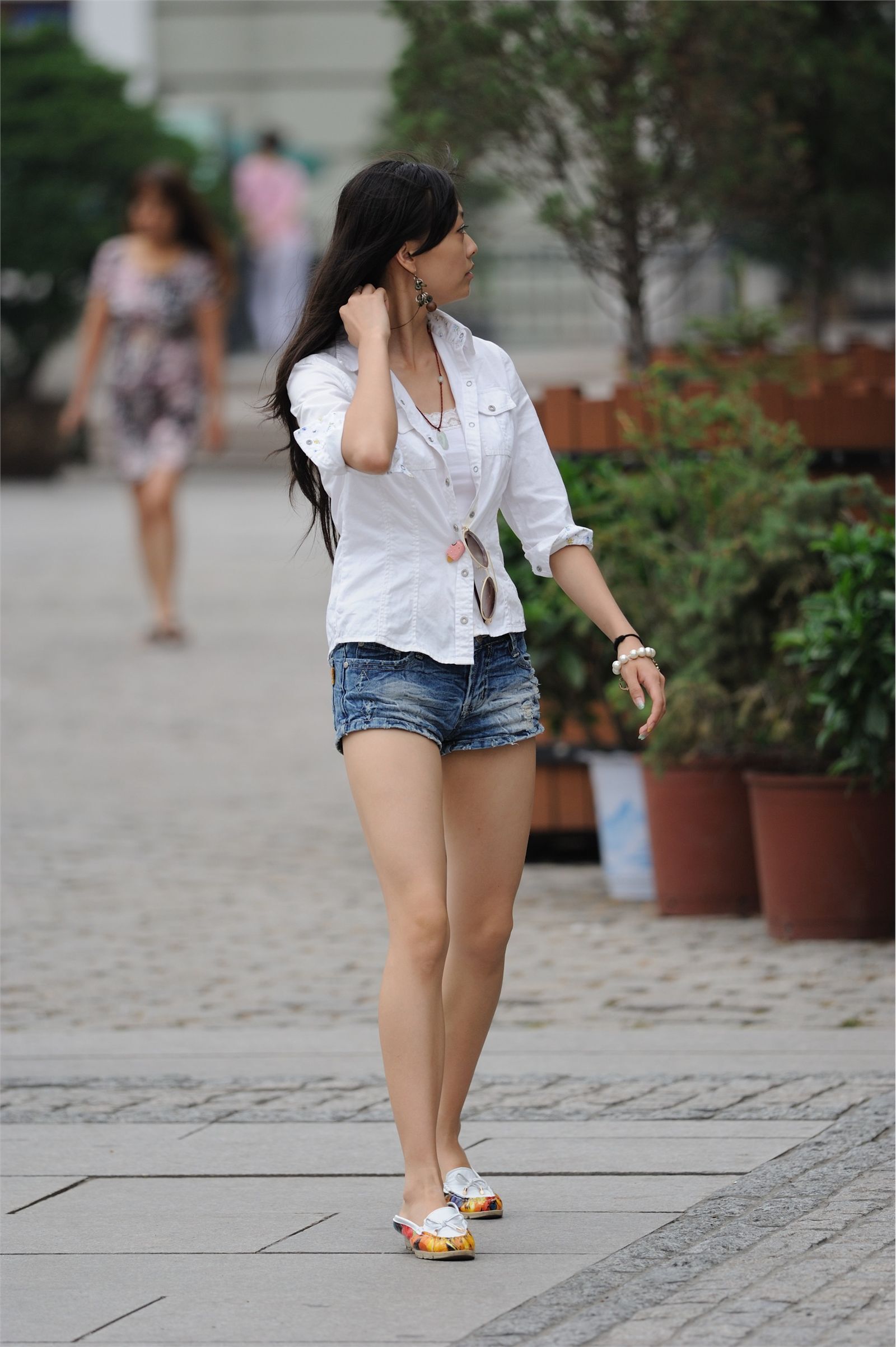 原创街拍丝袜美女079