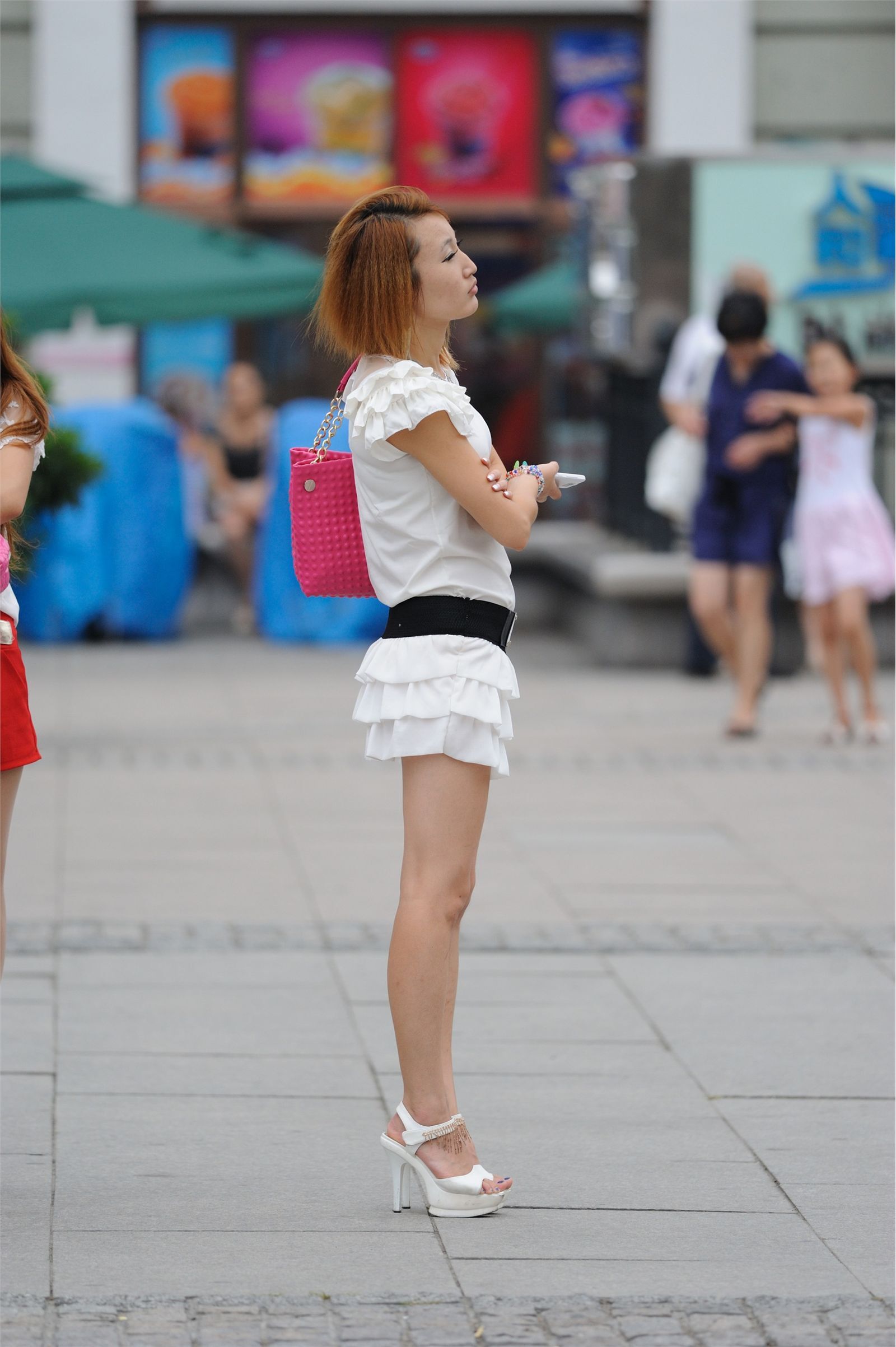 原创街拍丝袜美女079