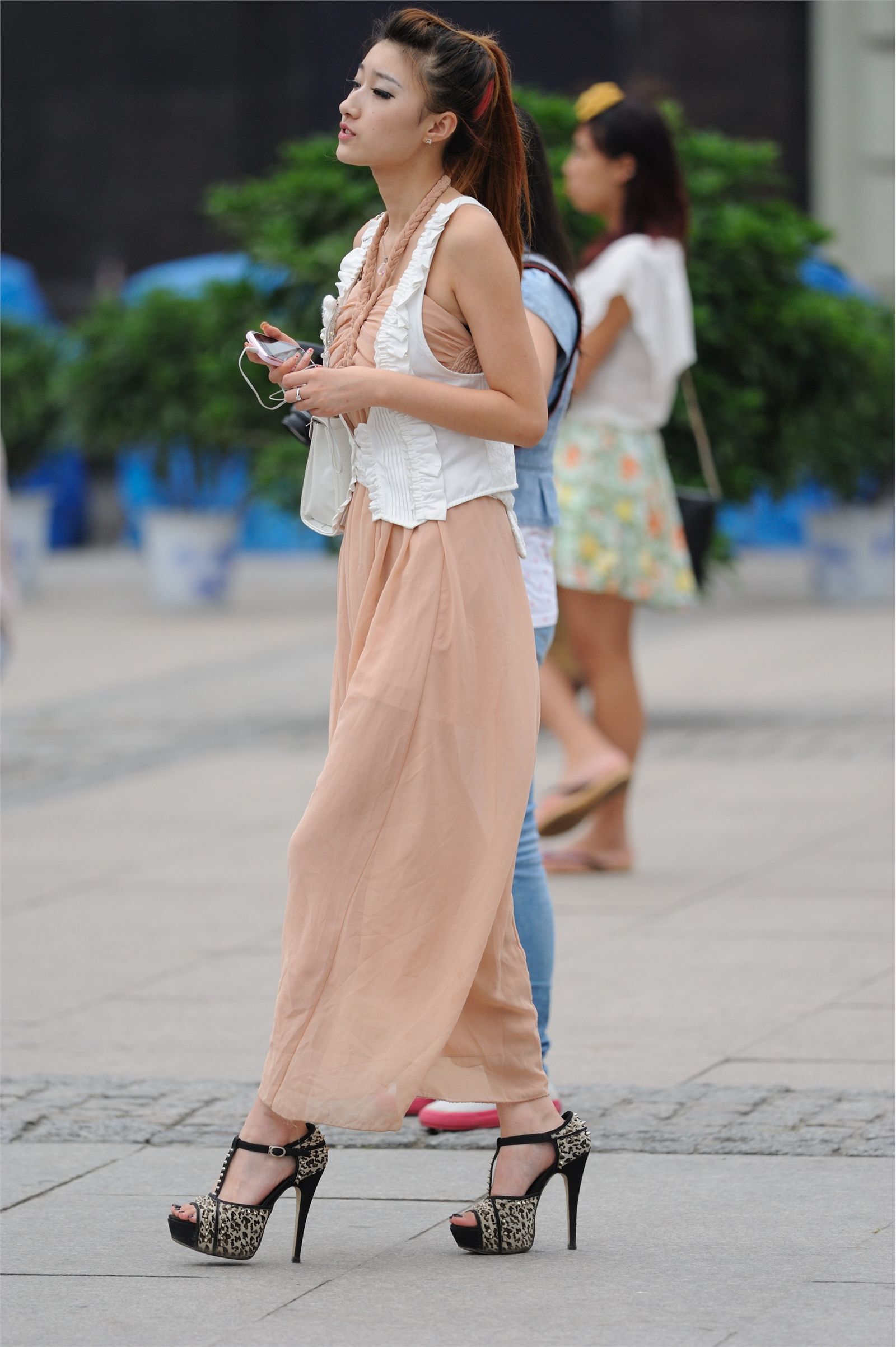 原创街拍丝袜美女079