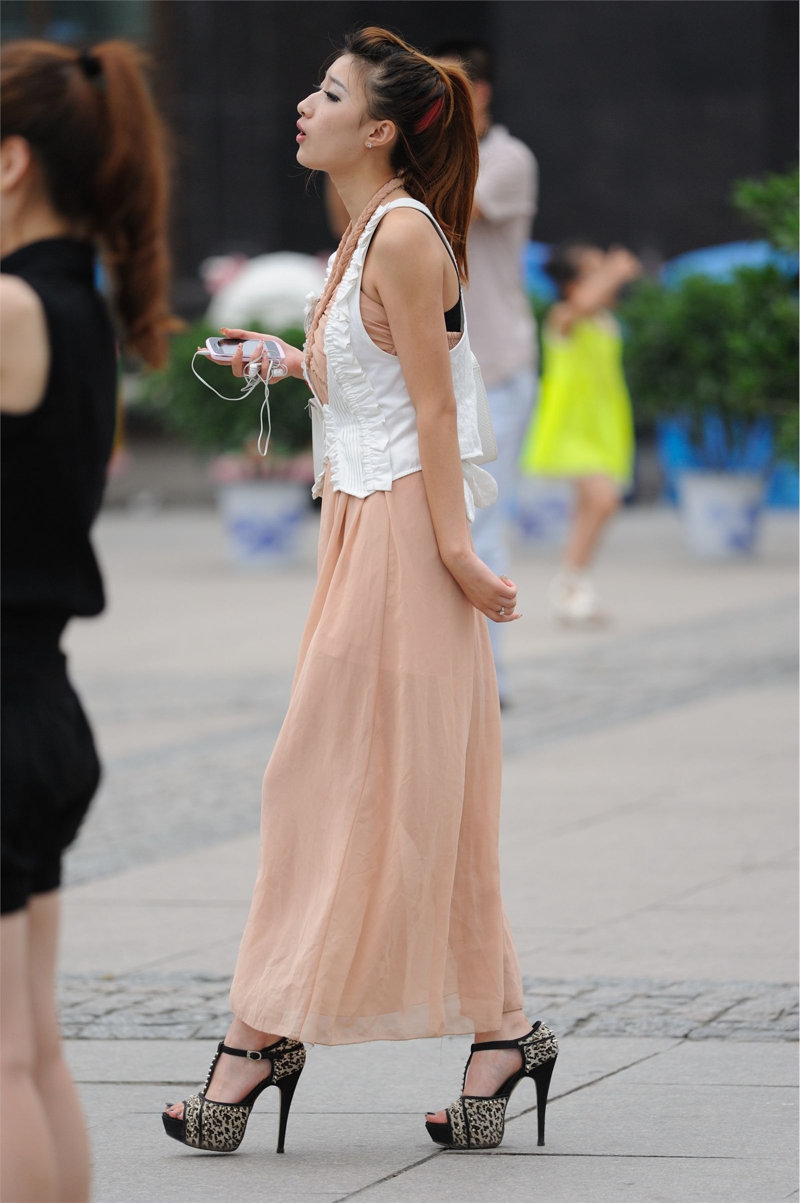 原创街拍丝袜美女079