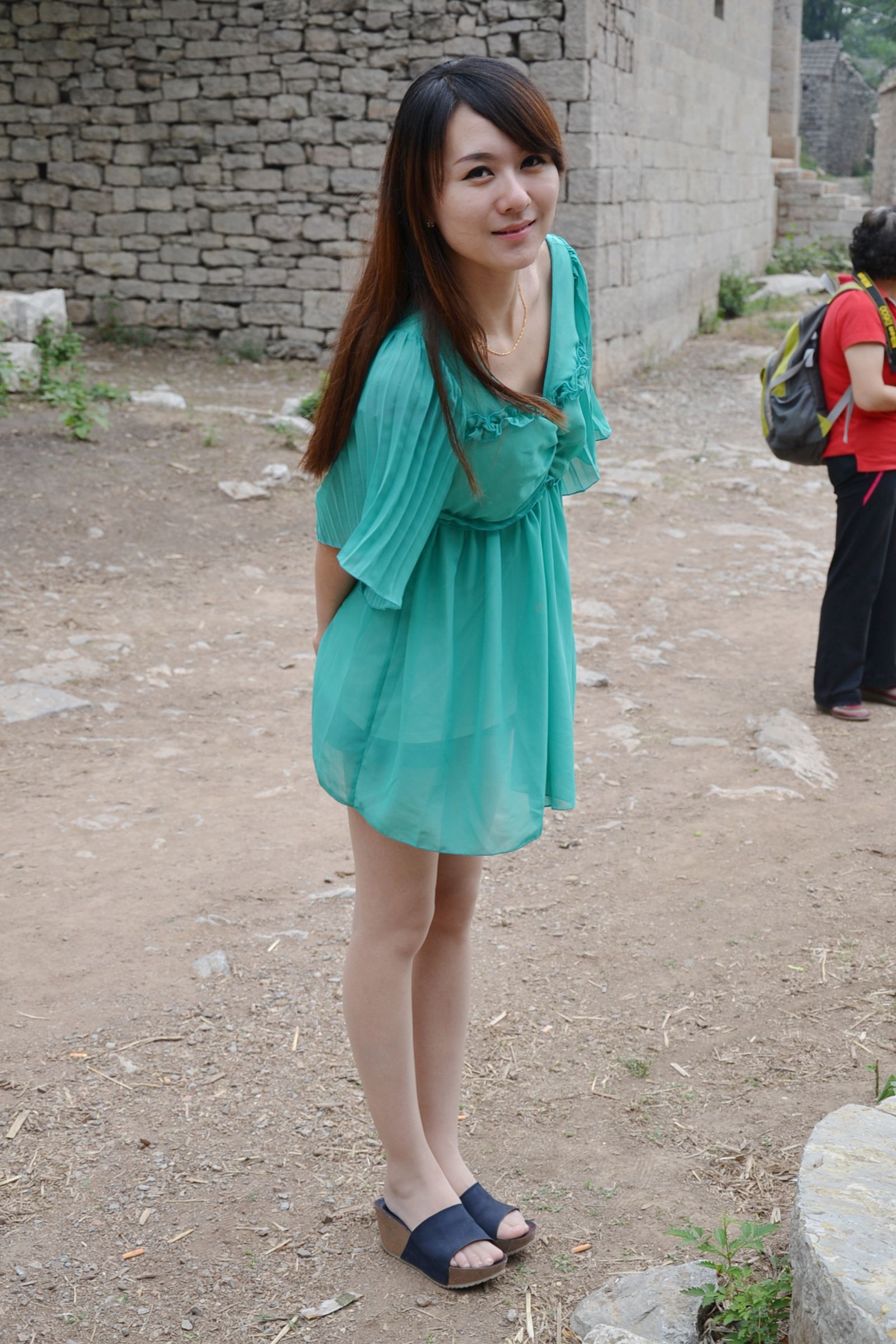 原创街拍丝袜美女079