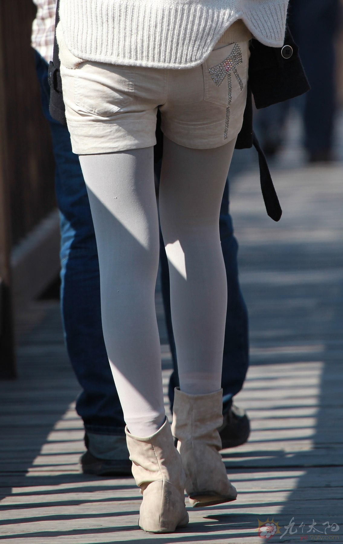 原创街拍丝袜美女079