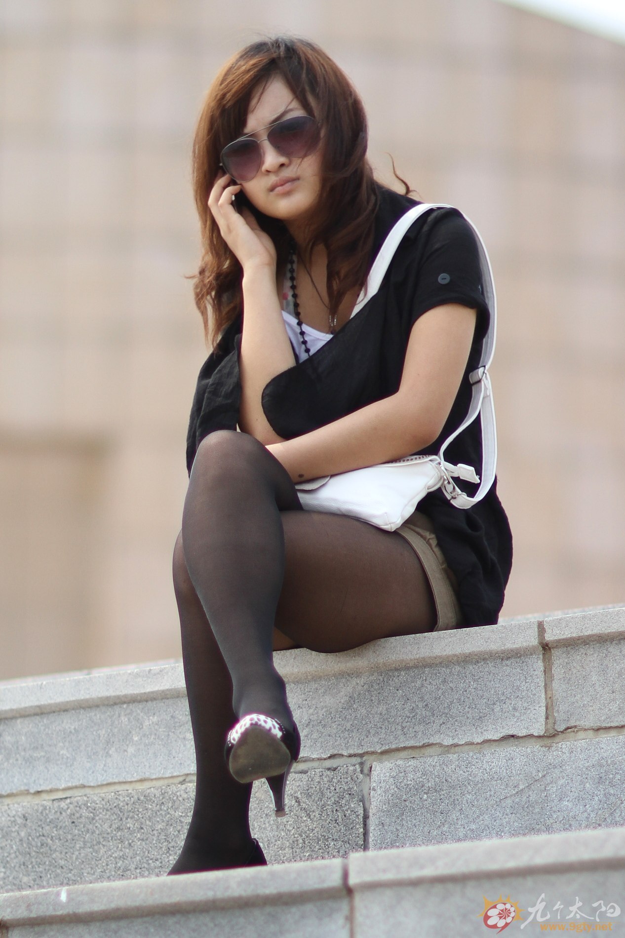 原创街拍丝袜美女080