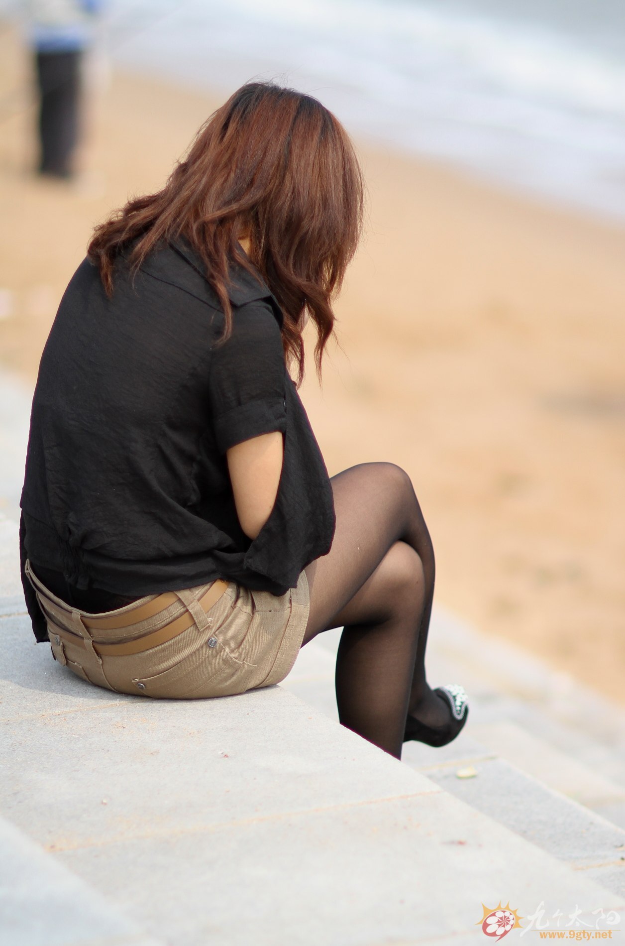 原创街拍丝袜美女080