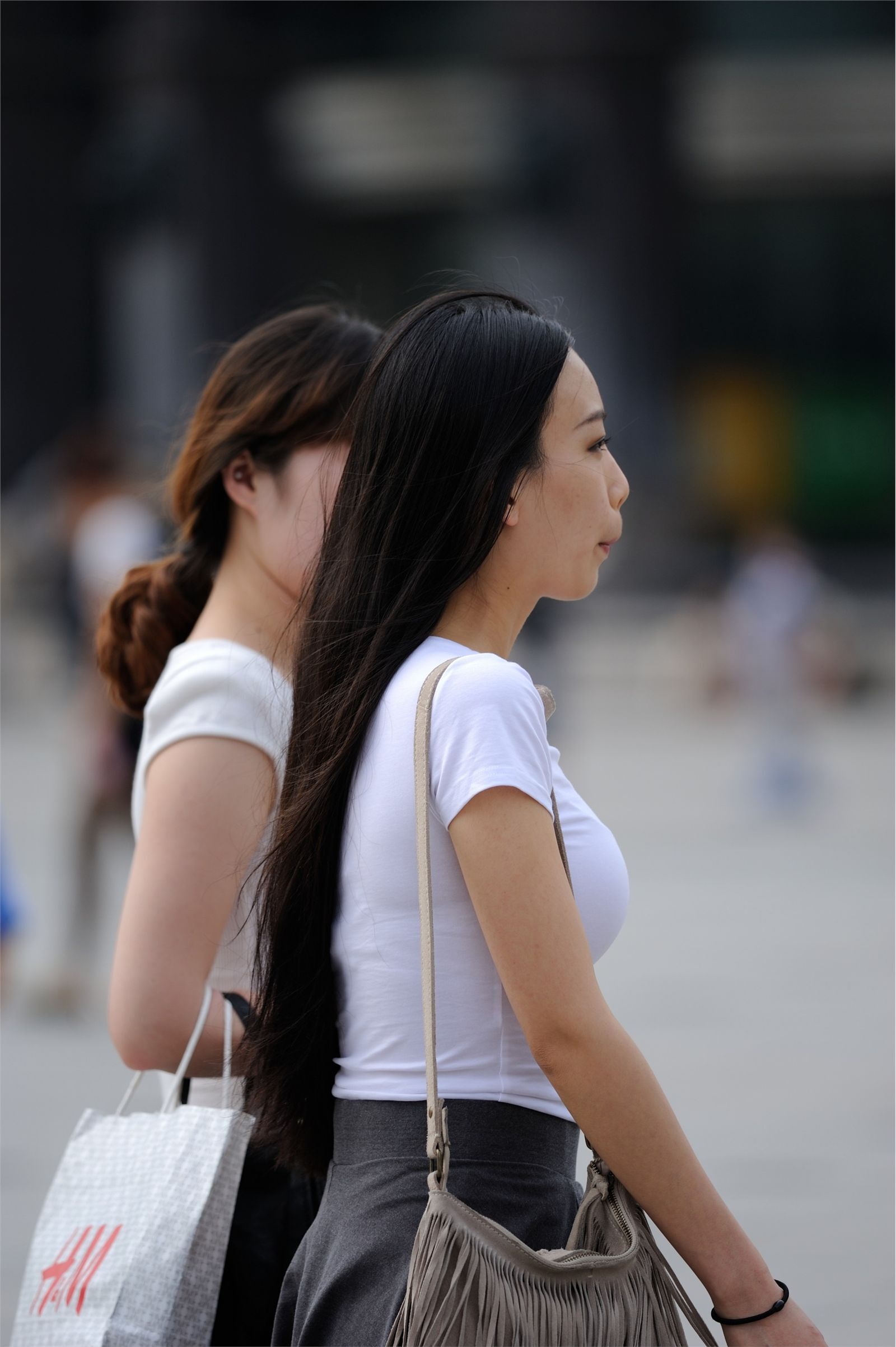 原创街拍丝袜美女080