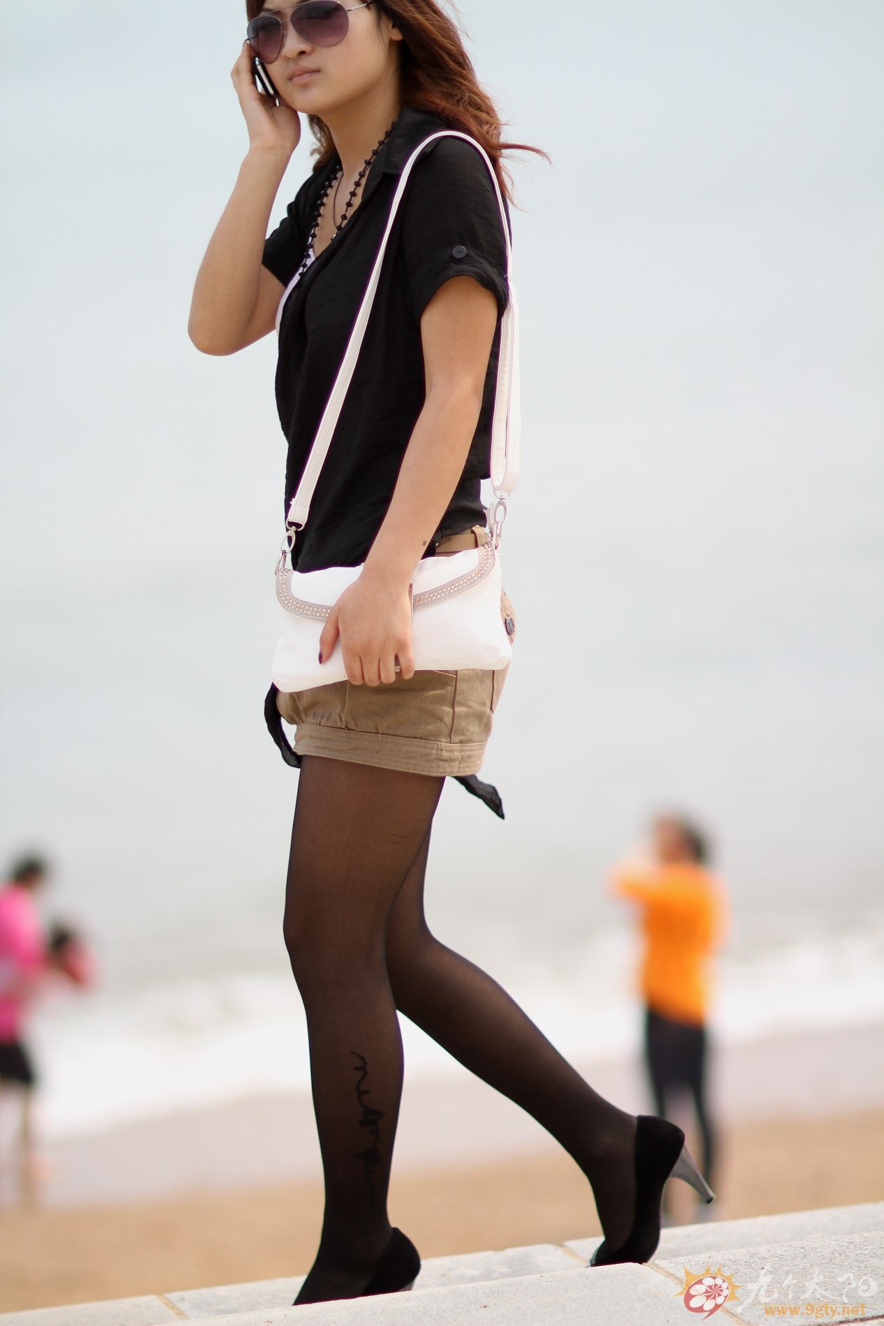 原创街拍丝袜美女080