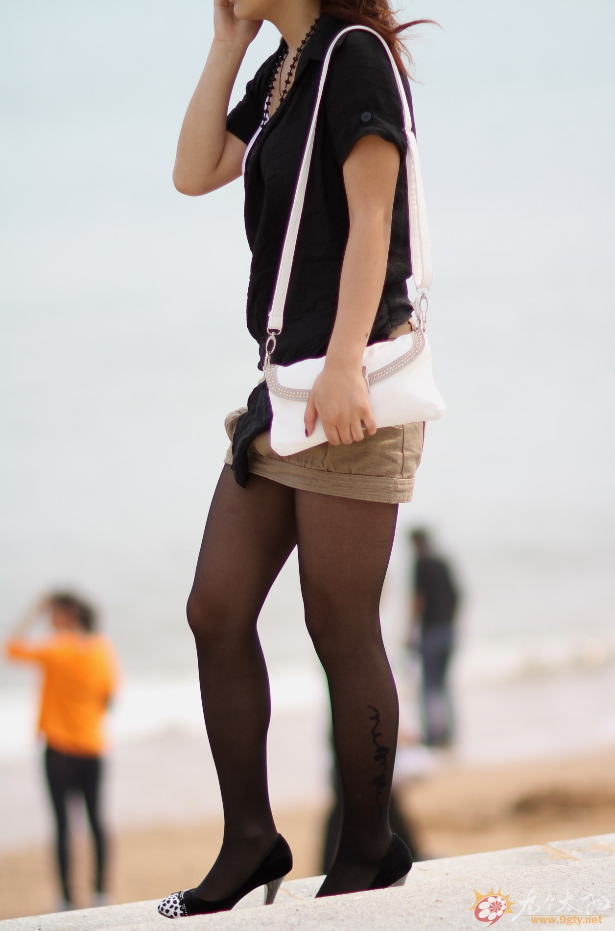 原创街拍丝袜美女080