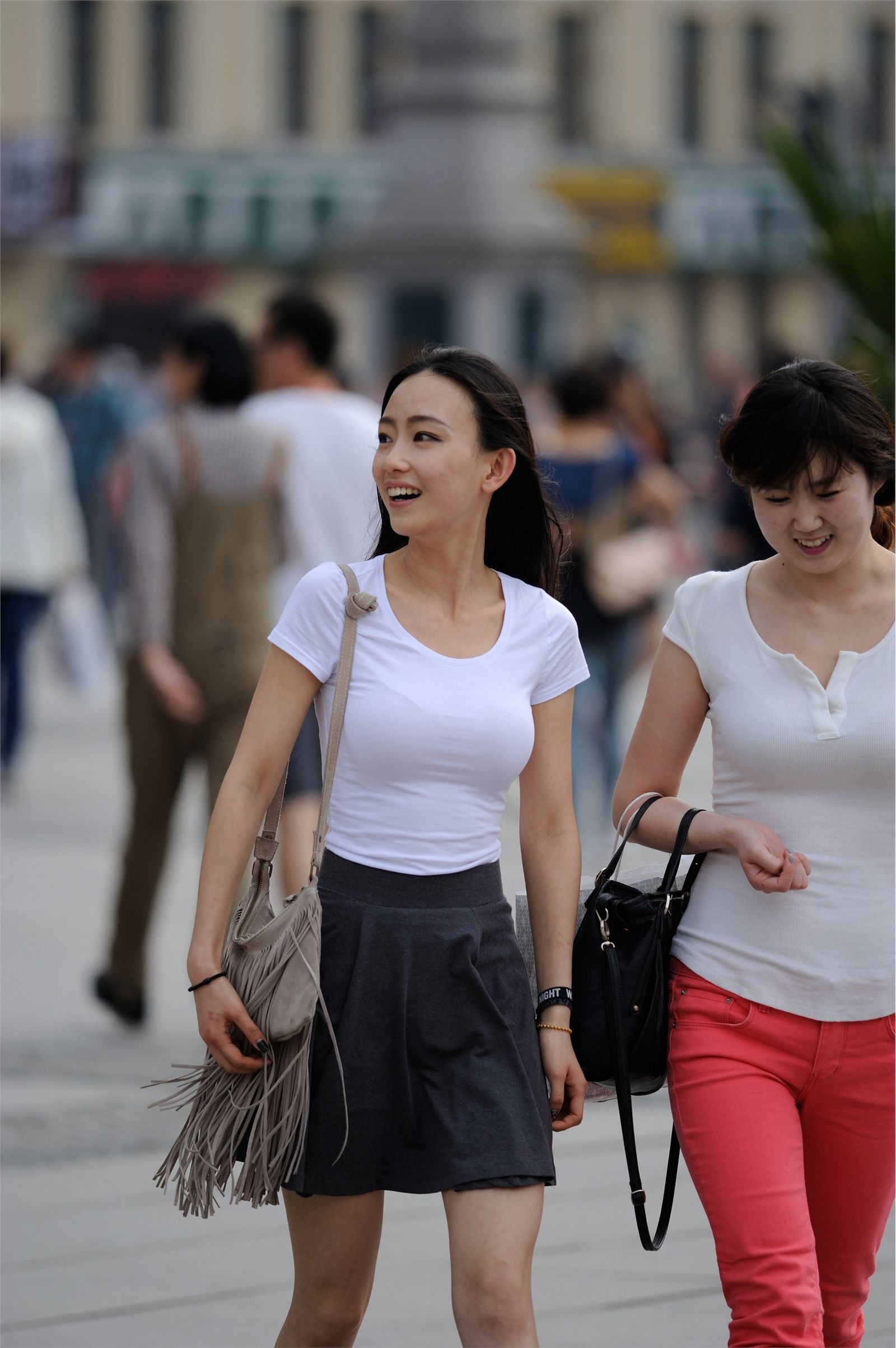 原创街拍丝袜美女080