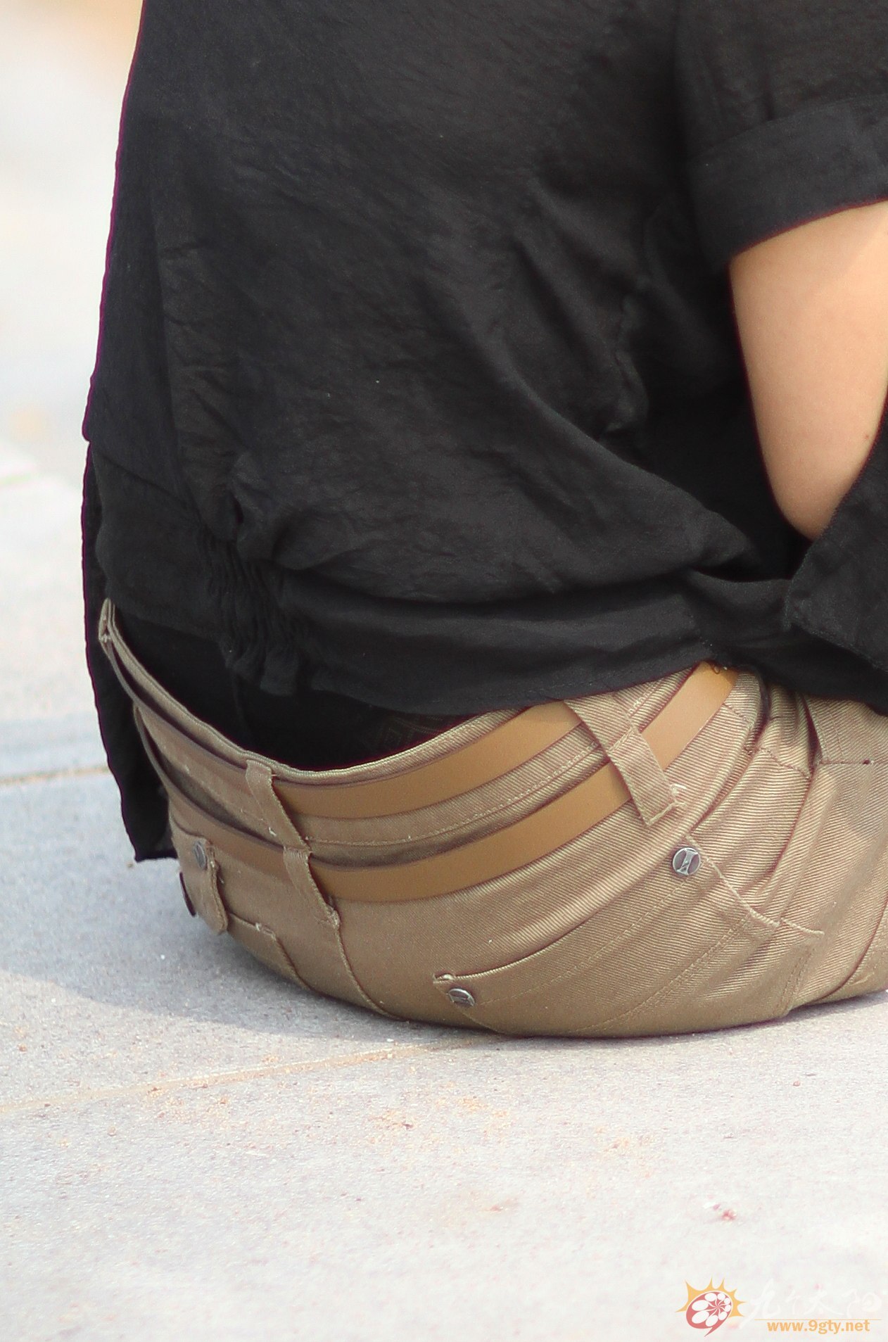 原创街拍丝袜美女080