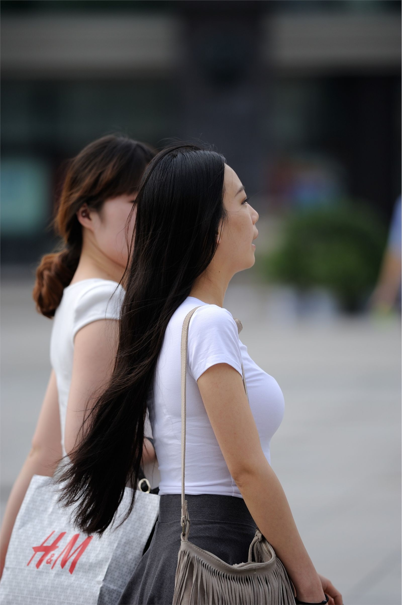 原创街拍丝袜美女080