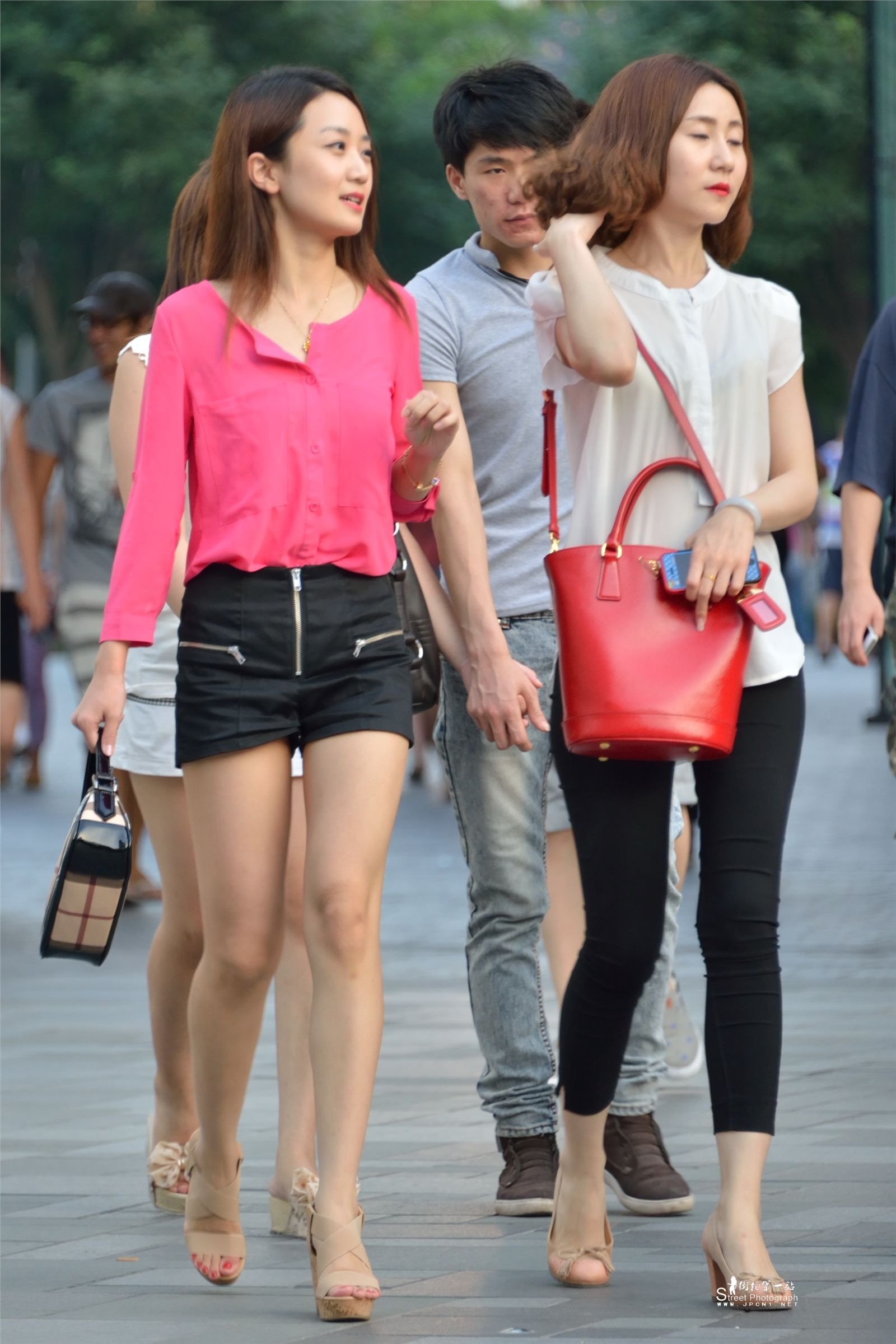 原创街拍丝袜美女053