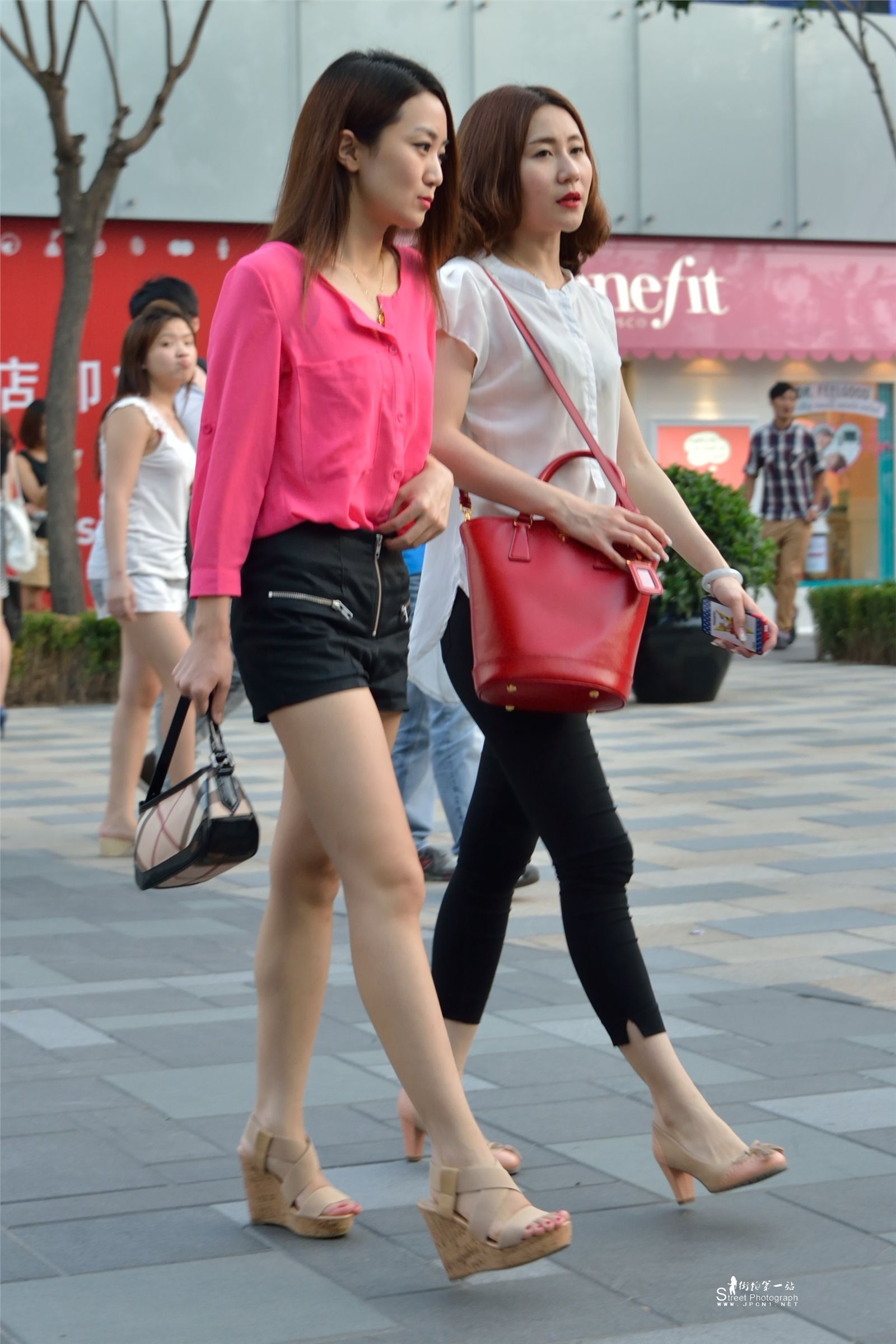 原创街拍丝袜美女053