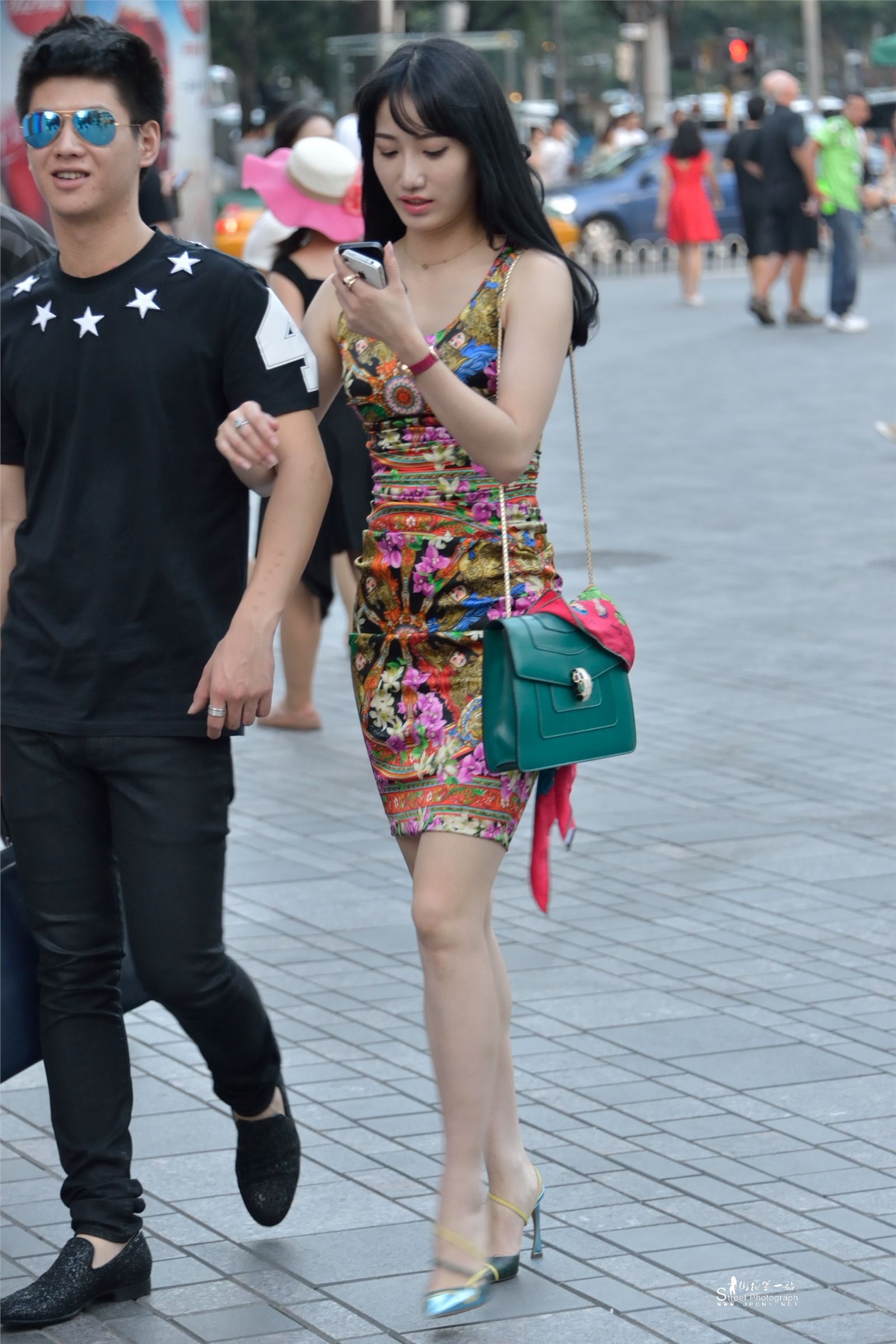 原创街拍丝袜美女053