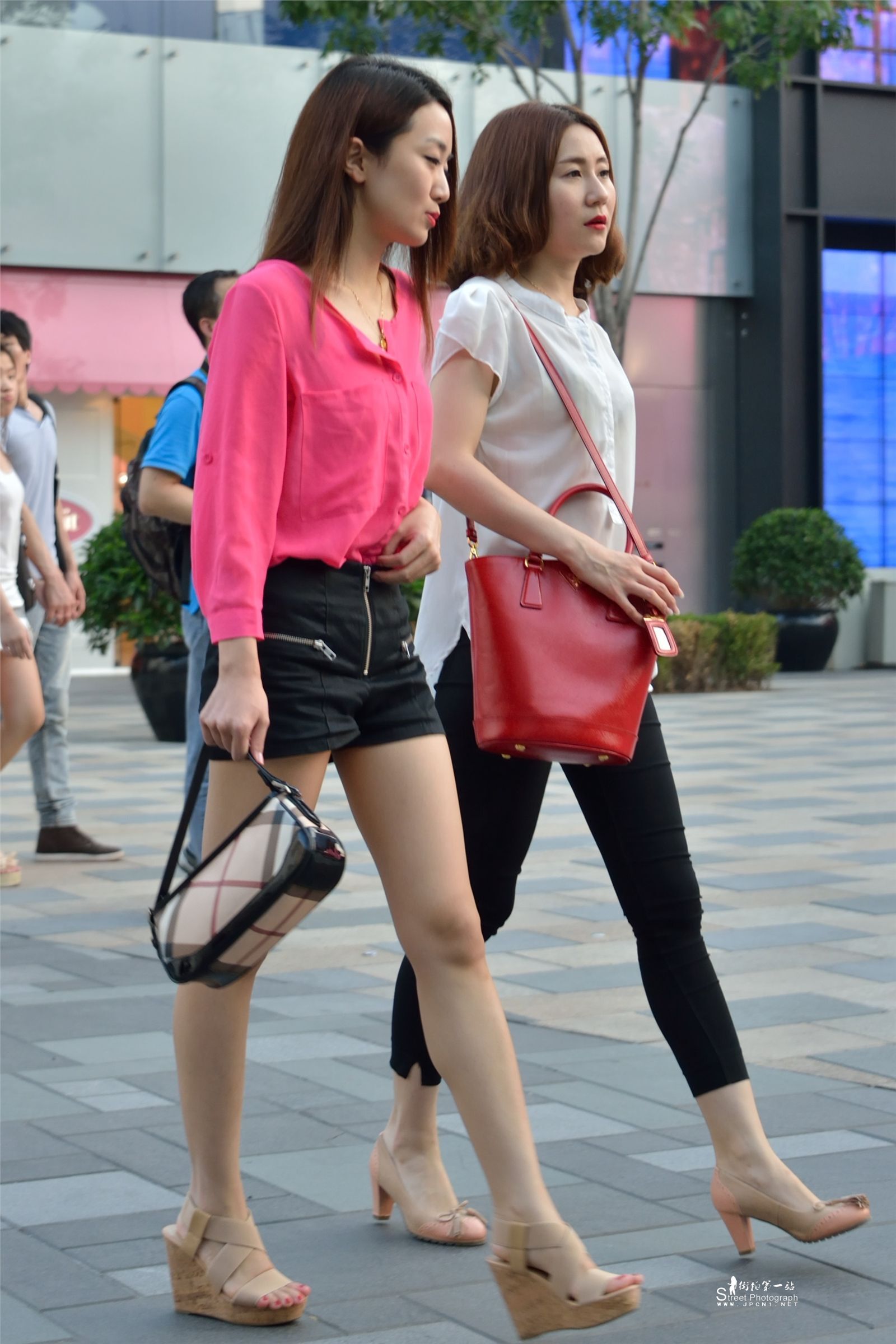 原创街拍丝袜美女053