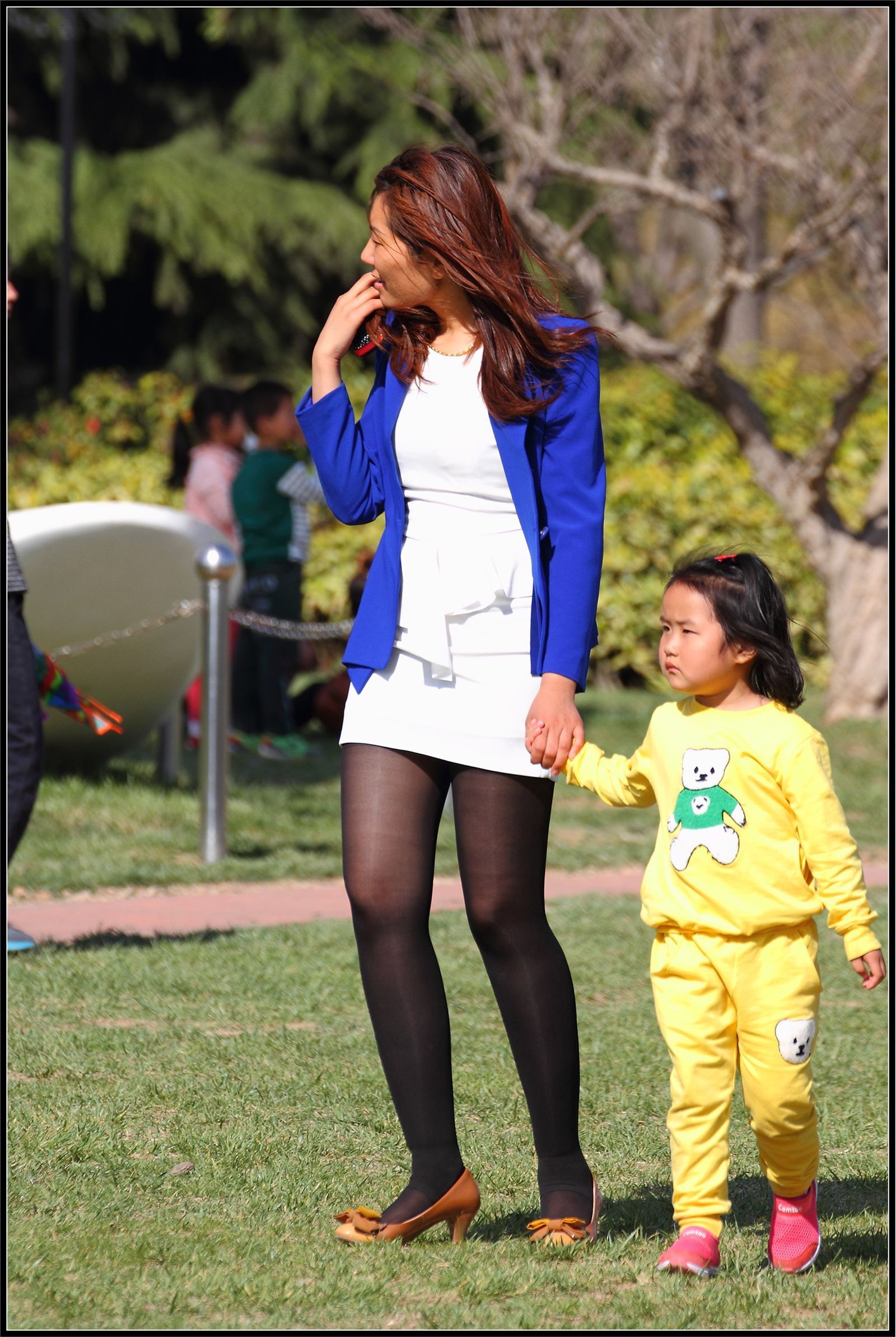 原创街拍丝袜美女054