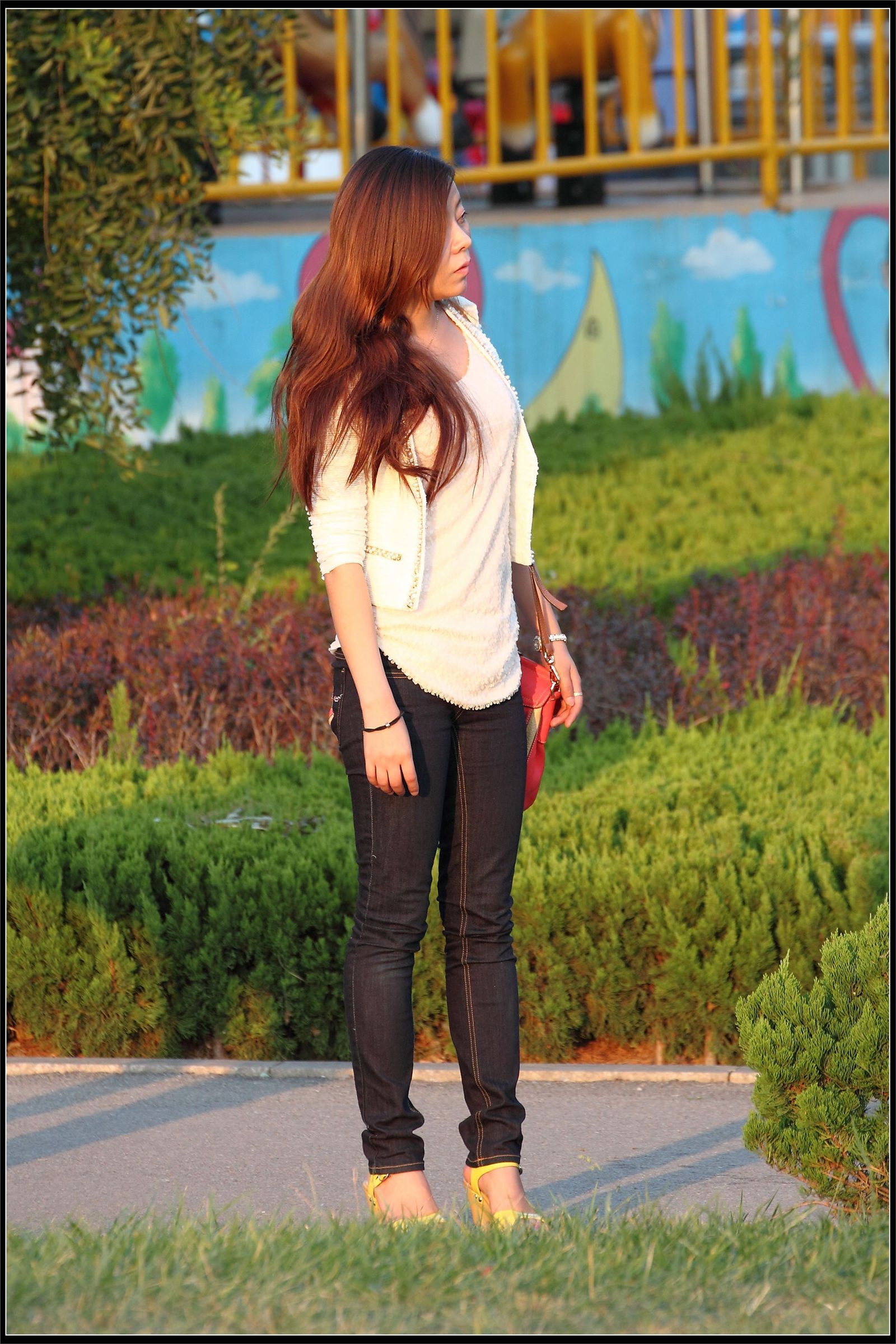 原创街拍丝袜美女055