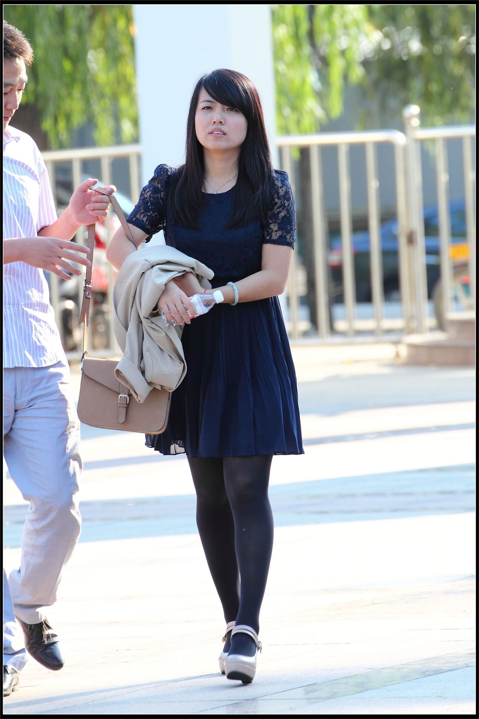 原创街拍丝袜美女055