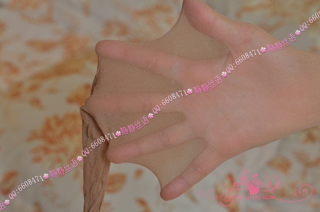 静静丝语丝袜美女　20D超薄透肉工作连裤袜（肉色）