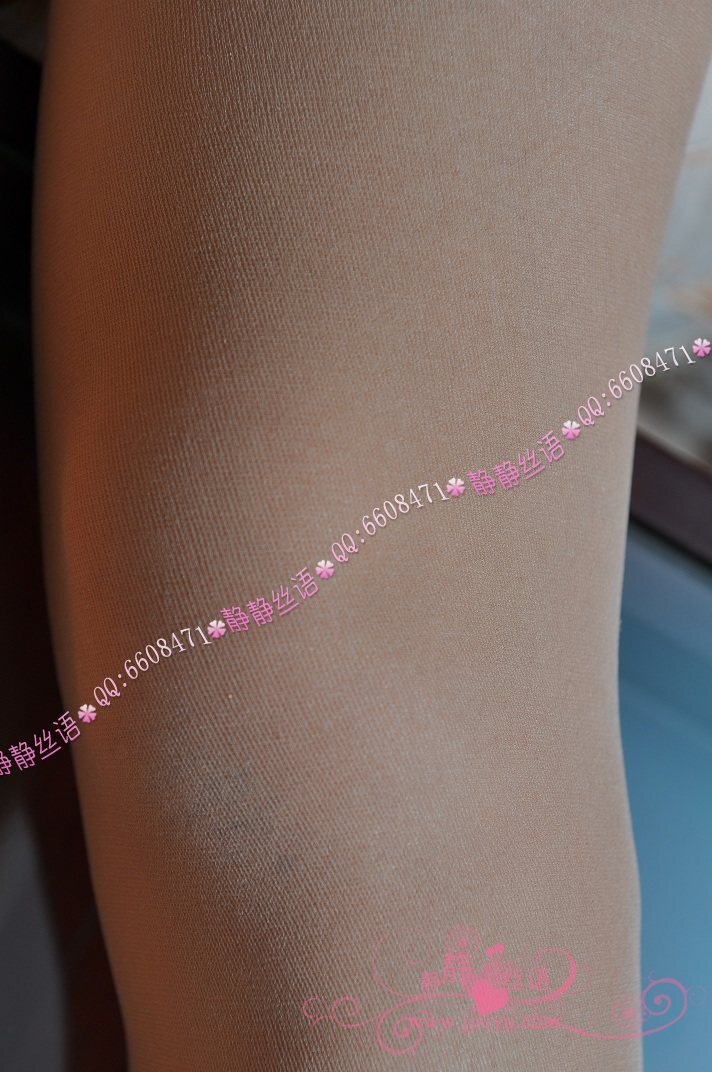 静静丝语丝袜美女　20D超薄透肉工作连裤袜（肉色）