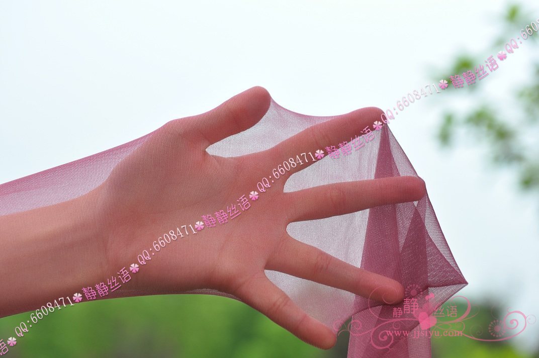 酒红色丝袜　静静丝语丝袜套图 超爽清新包芯丝连裤袜