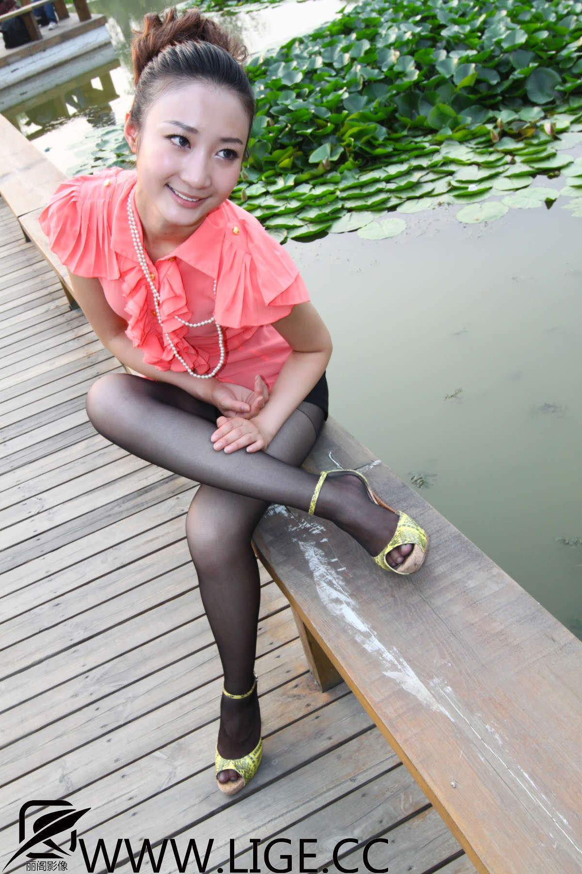 F-No.003 东东　Lige丽阁影像　国产性感丝袜美女