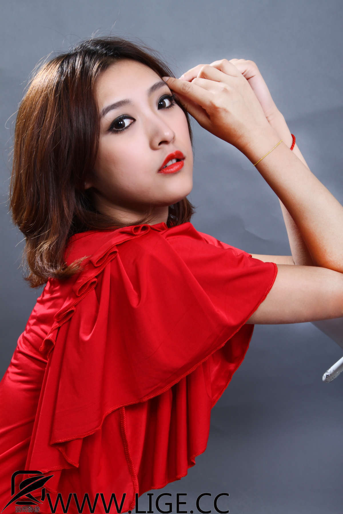 F-No.005 露露　Lige丽阁影像　国产性感丝袜美女