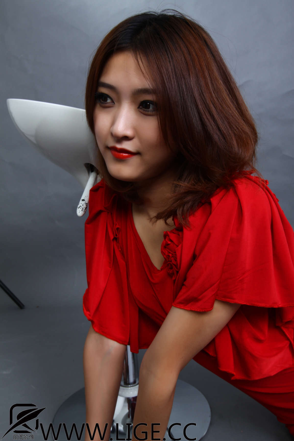 F-No.005 露露　Lige丽阁影像　国产性感丝袜美女