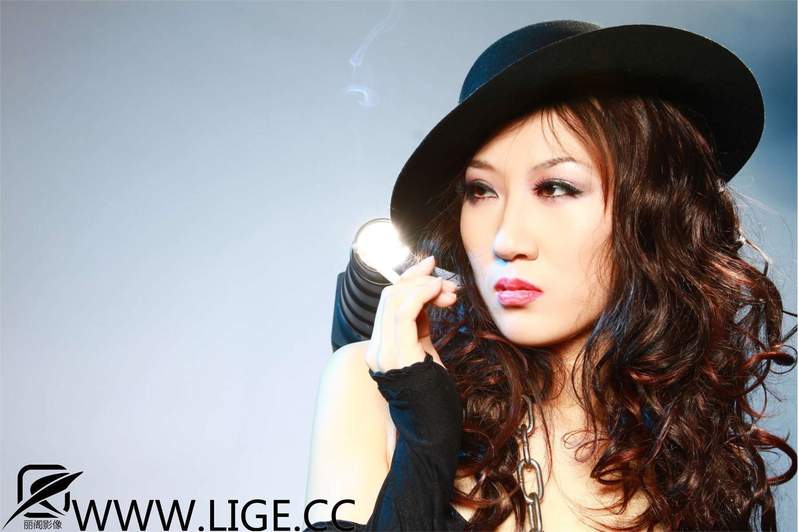 Lige丽阁影像 F-No.006 楠楠 内衣制服美女图片