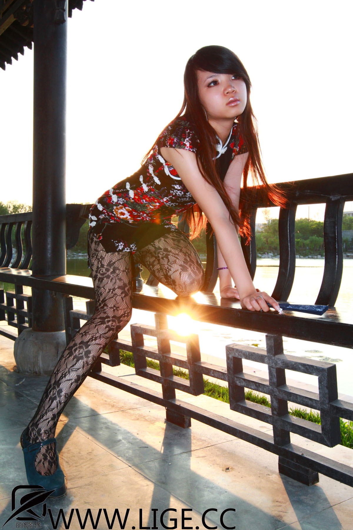 F-No.011 小富  Lige丽阁影像 旗袍黑丝秀