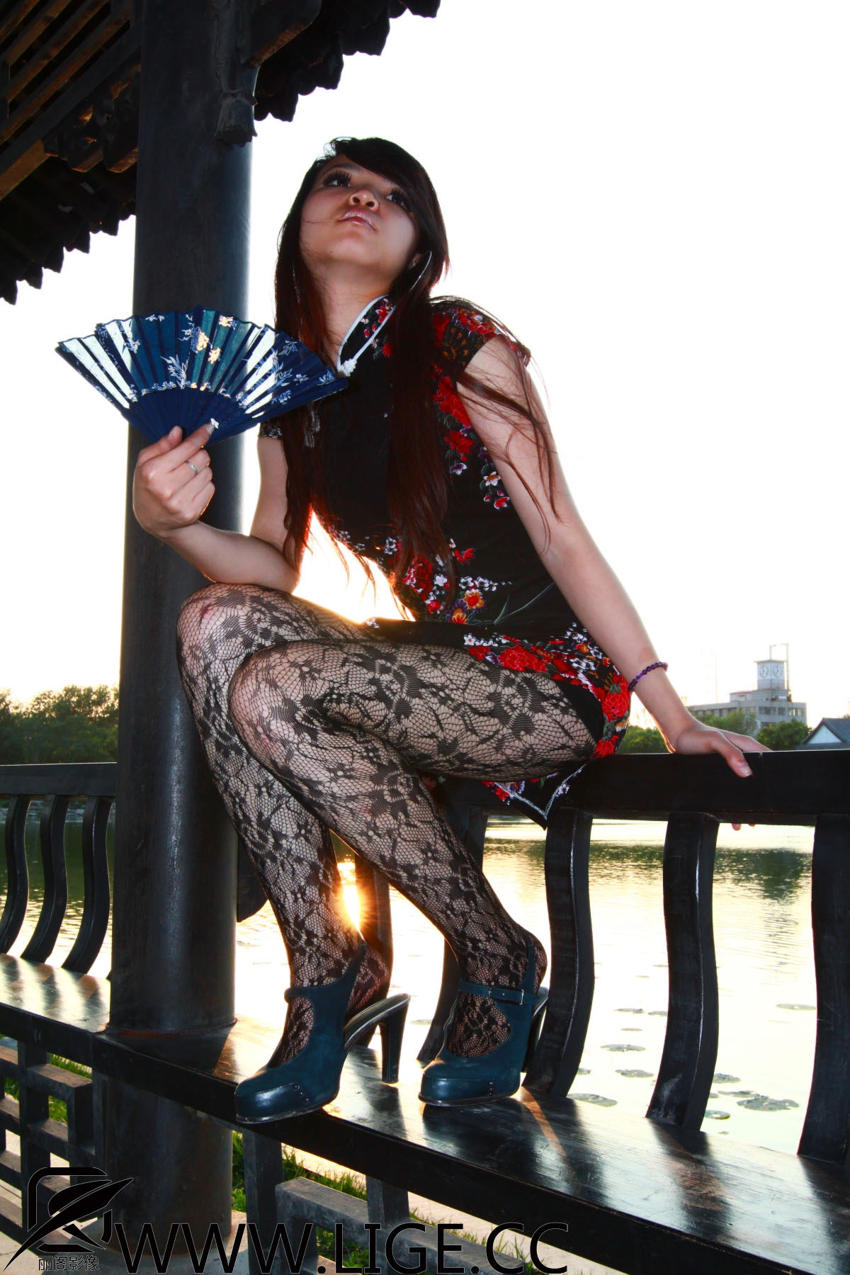 F-No.011 小富  Lige丽阁影像 旗袍黑丝秀