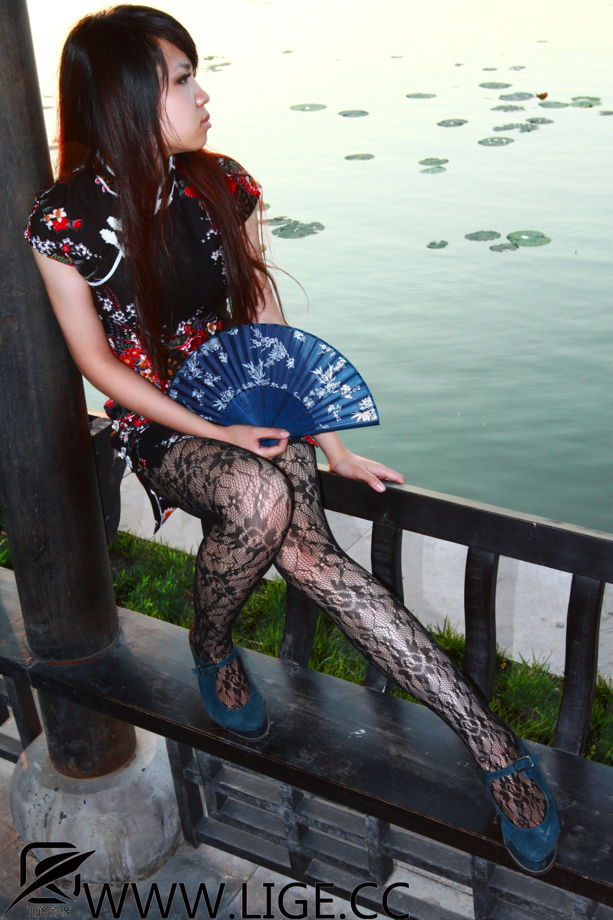 F-No.011 小富  Lige丽阁影像 旗袍黑丝秀