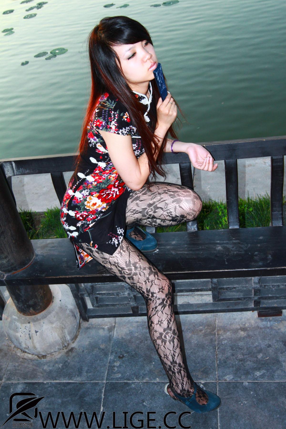 F-No.011 小富  Lige丽阁影像 旗袍黑丝秀