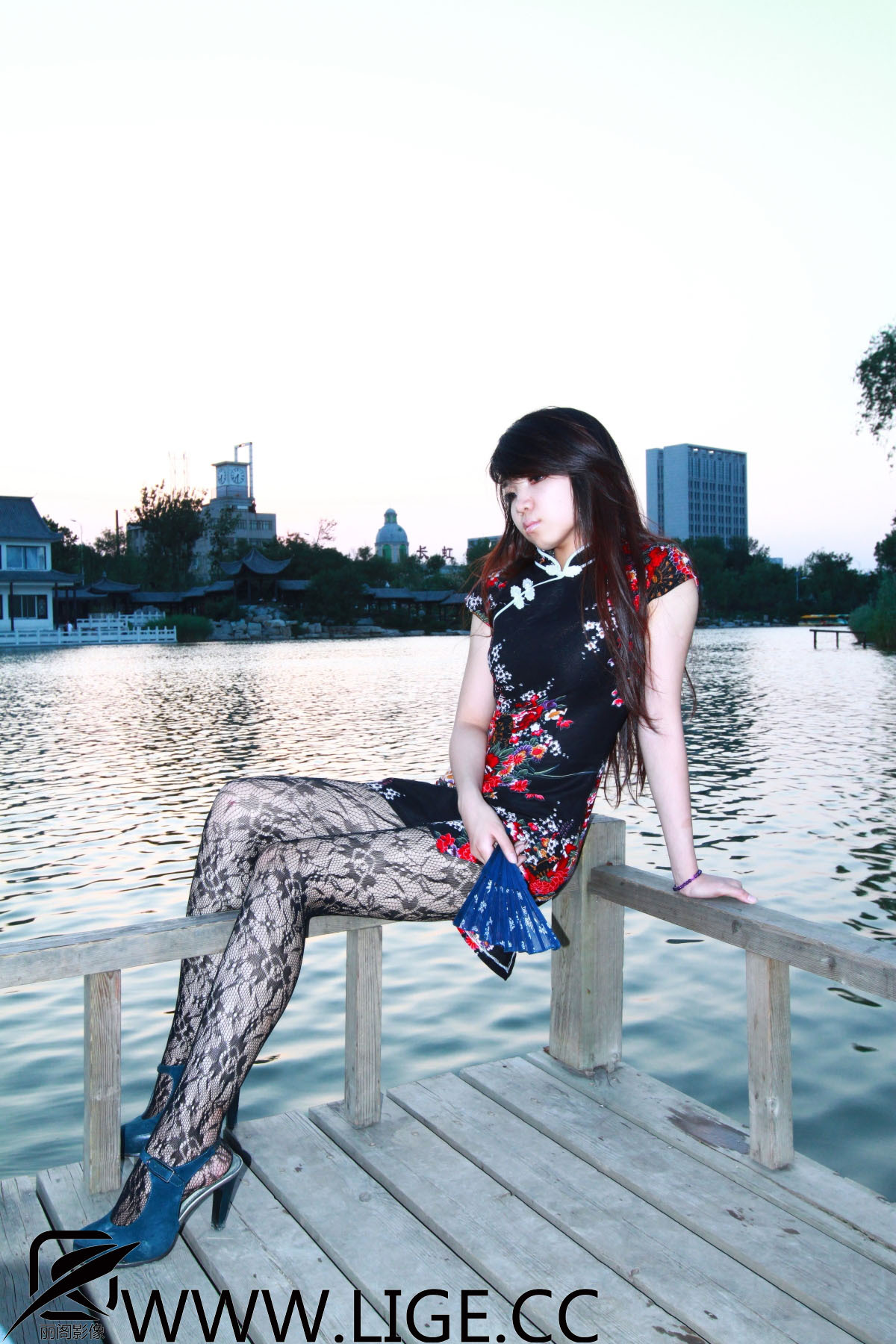 F-No.011 小富  Lige丽阁影像 旗袍黑丝秀