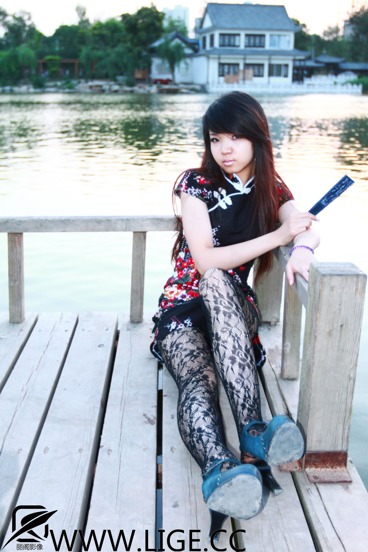 F-No.011 小富  Lige丽阁影像 旗袍黑丝秀