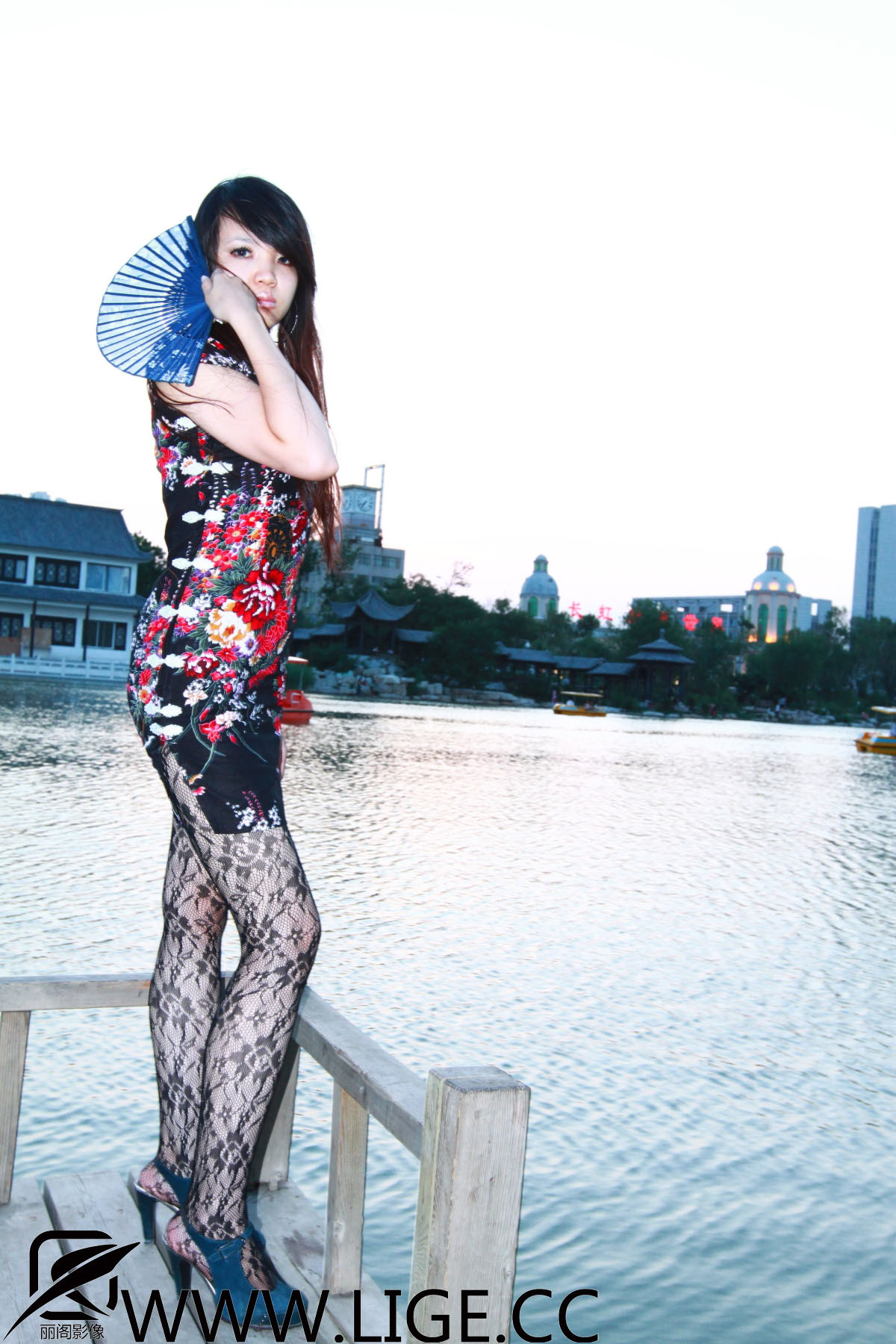 F-No.011 小富  Lige丽阁影像 旗袍黑丝秀