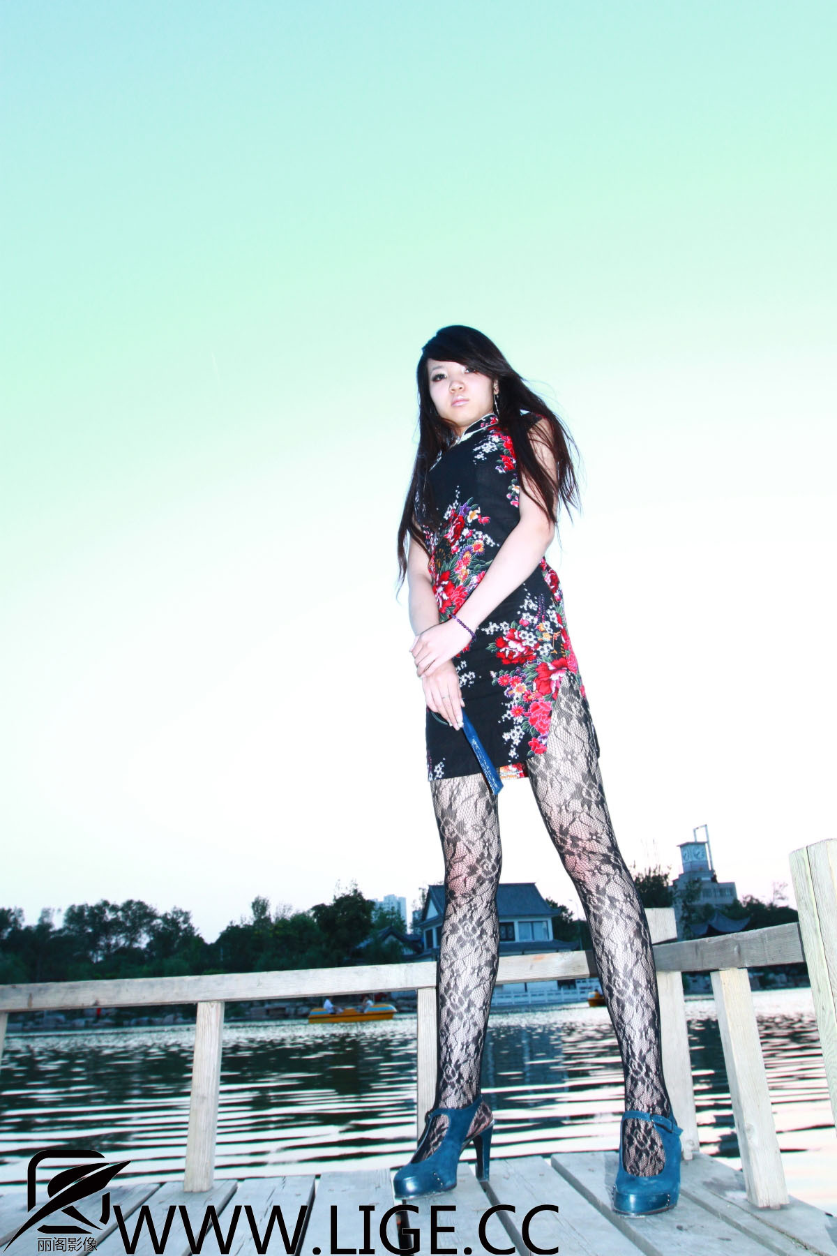 F-No.011 小富  Lige丽阁影像 旗袍黑丝秀