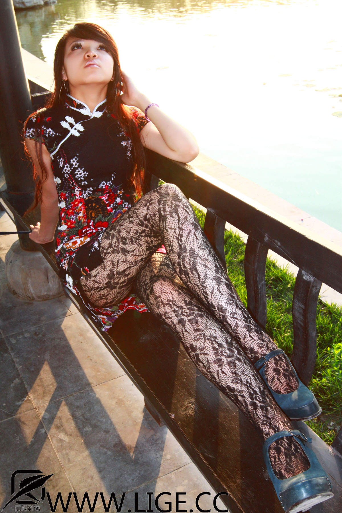 F-No.011 小富  Lige丽阁影像 旗袍黑丝秀